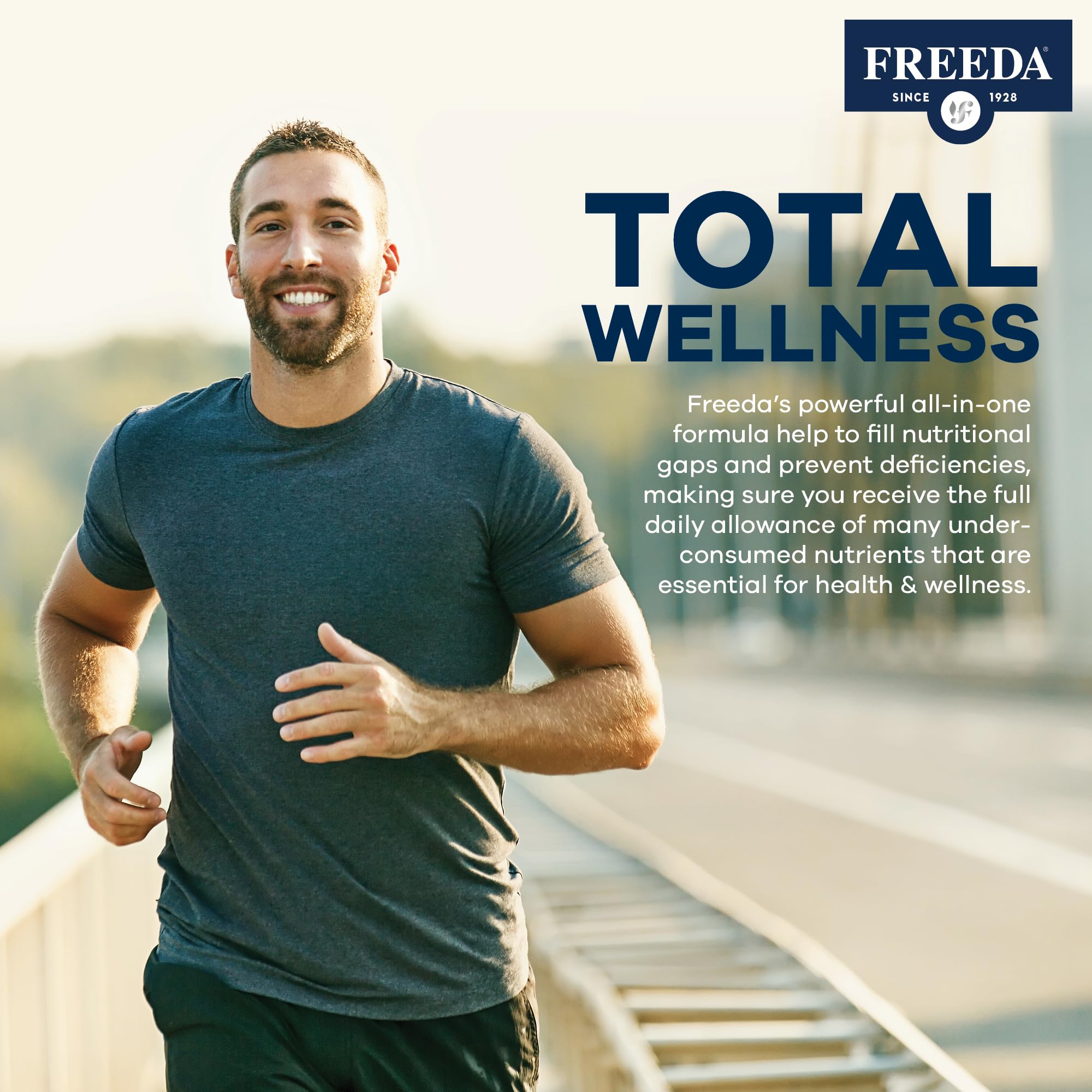 Freeda Multivitamin - Iron Free Ultra Freeda - Kosher Multi Vitamins Supplements for Women Health - Men’s Vitamins for Men Health - Multivitamins for Men & Women Adult Vitamins Multivitamin (360)