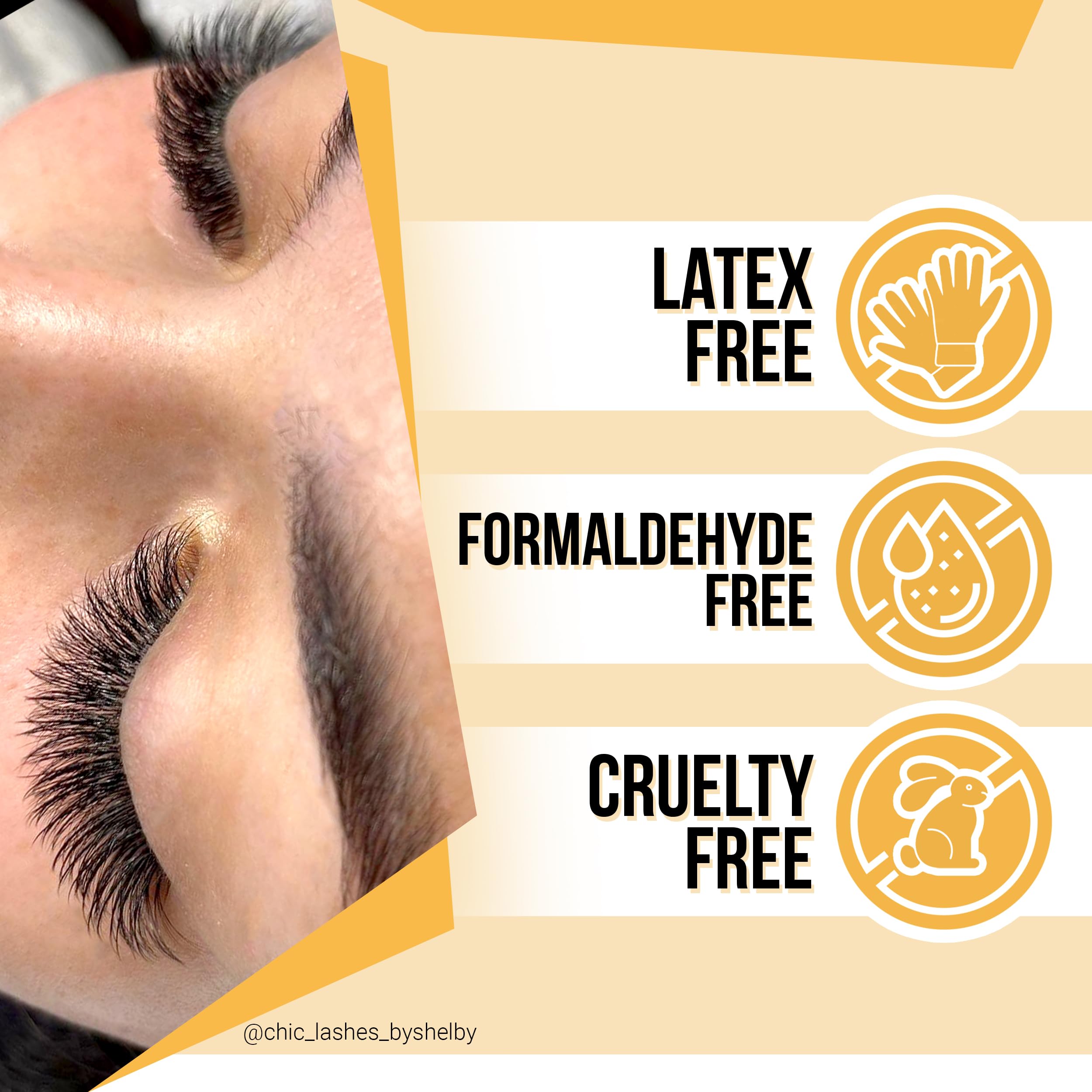 Forabeli Elite Lash Extension Glue - 1 Sec Fast Dry, 7 Week Retention, Maximum Bonding Power, Black Eyelash Adhesive for Professional Use