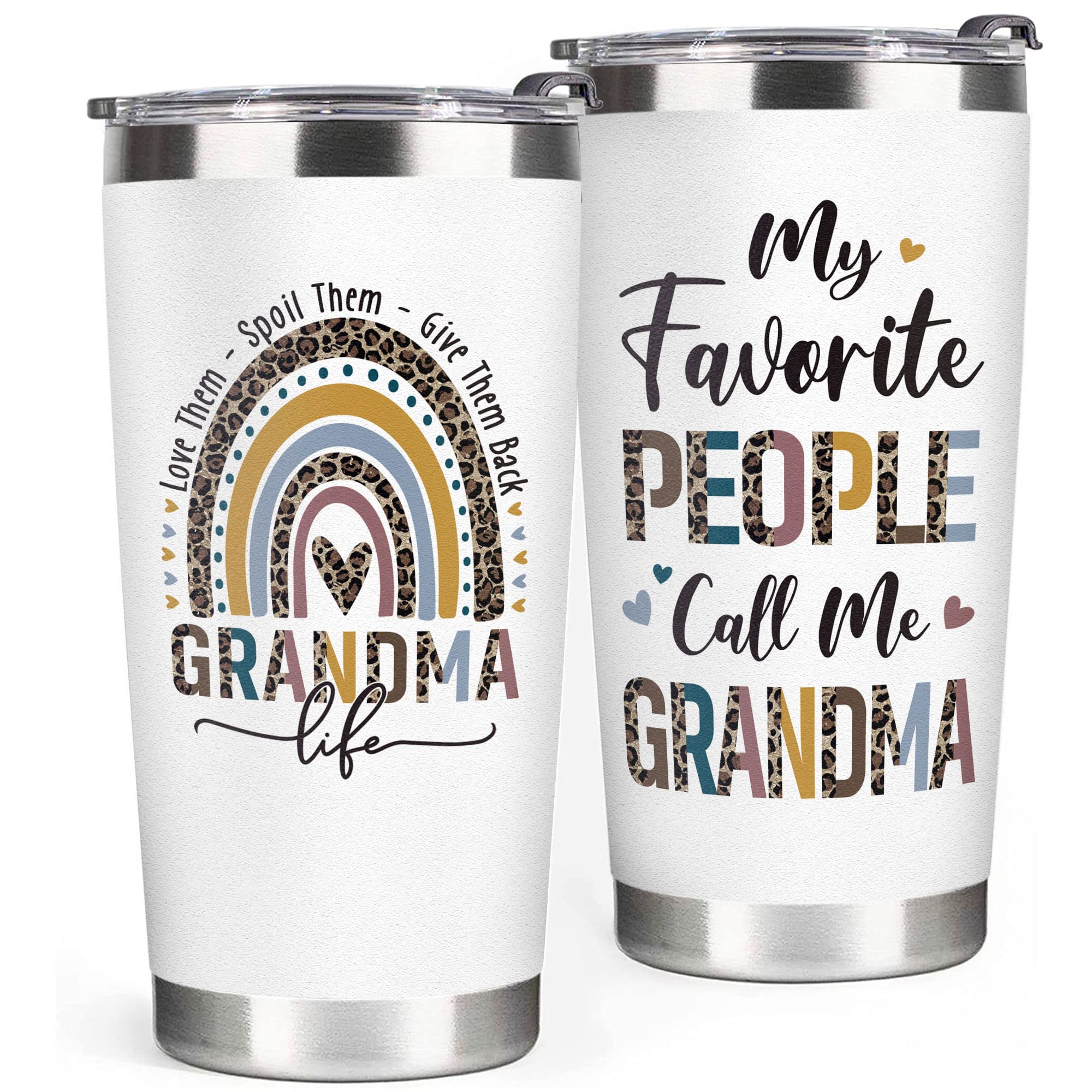 Christmas Gifts for Grandma from Grandkids - Best Grandma Gifts Ideas - Birthday Gifts for Grandma, Grandma Birthday Gifts, Gifts for Grandma Birthday, Gifts Ideas for Grandma - Grandma Tumbler 20Oz