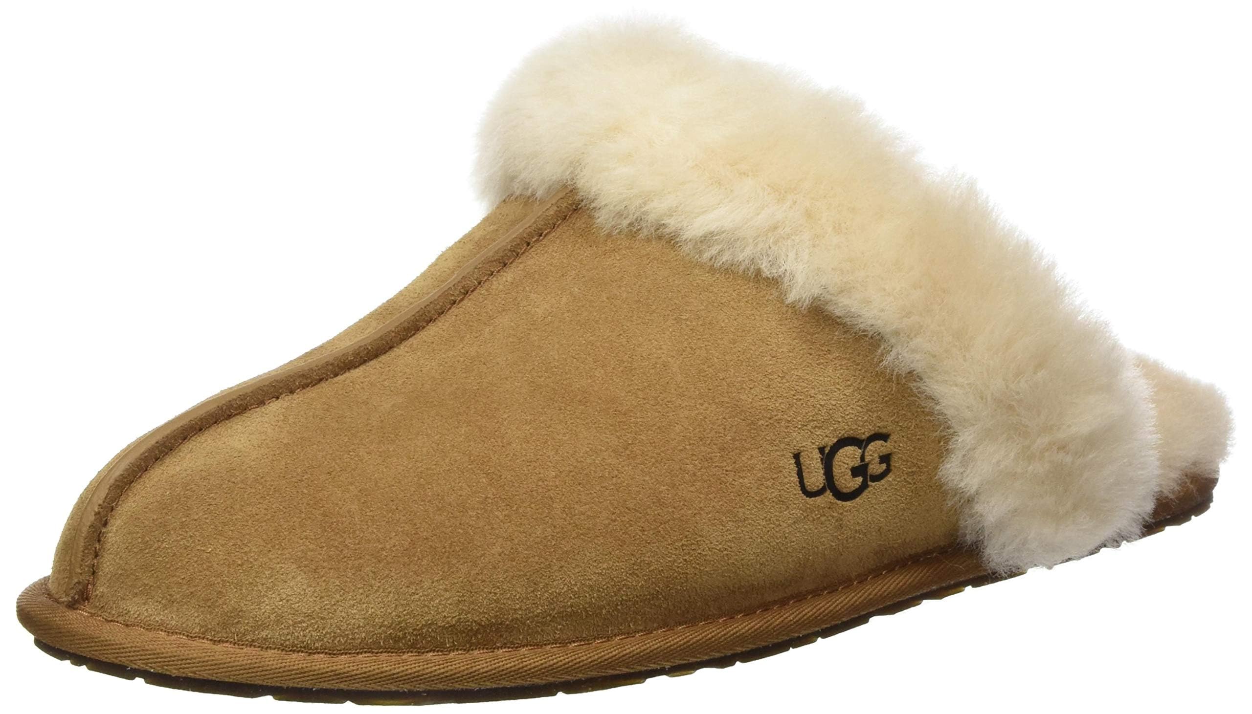 UGG Women's Scuffette Ii Slipper, Chestnut, 07