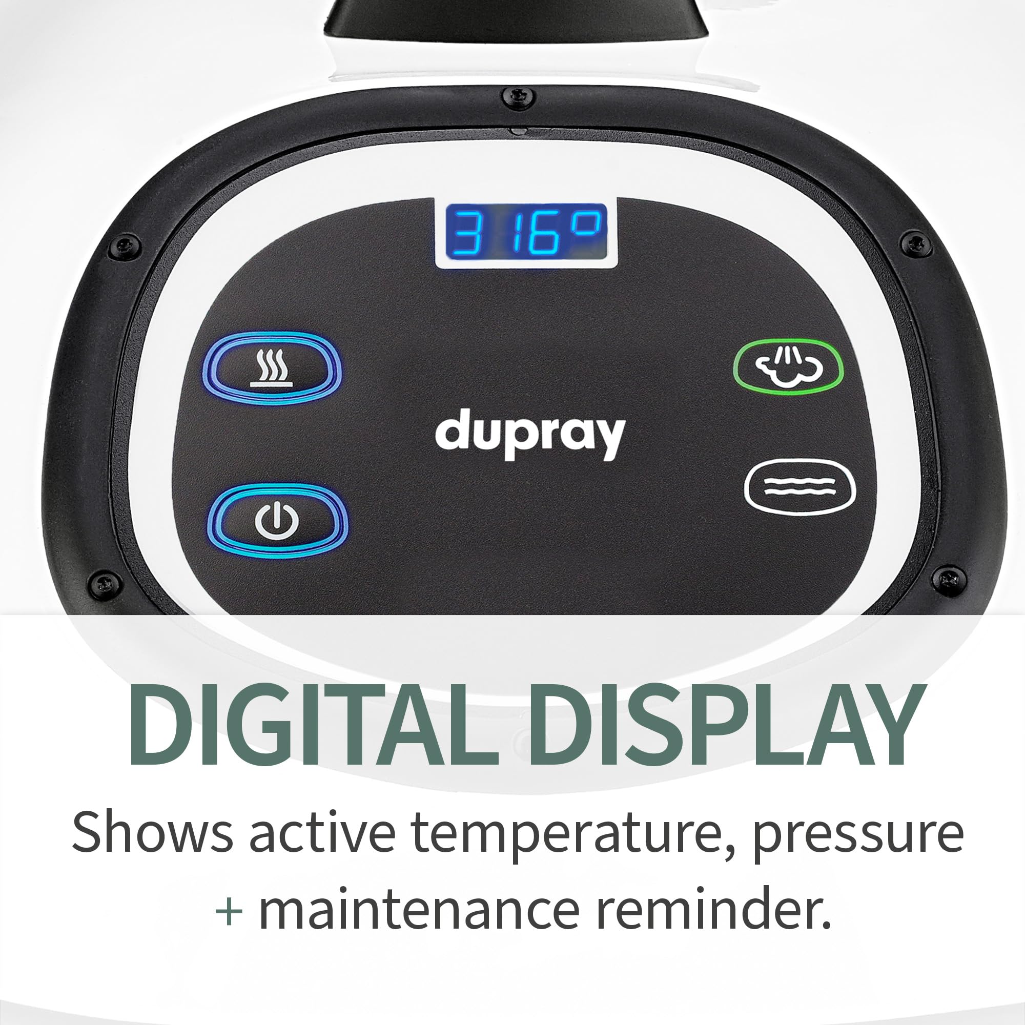 Dupray Tosca Steam Cleaner: A commercial-grade steamer made in Italy, perfect for both professional and home cleaning needs, offering powerful performance and reliability.