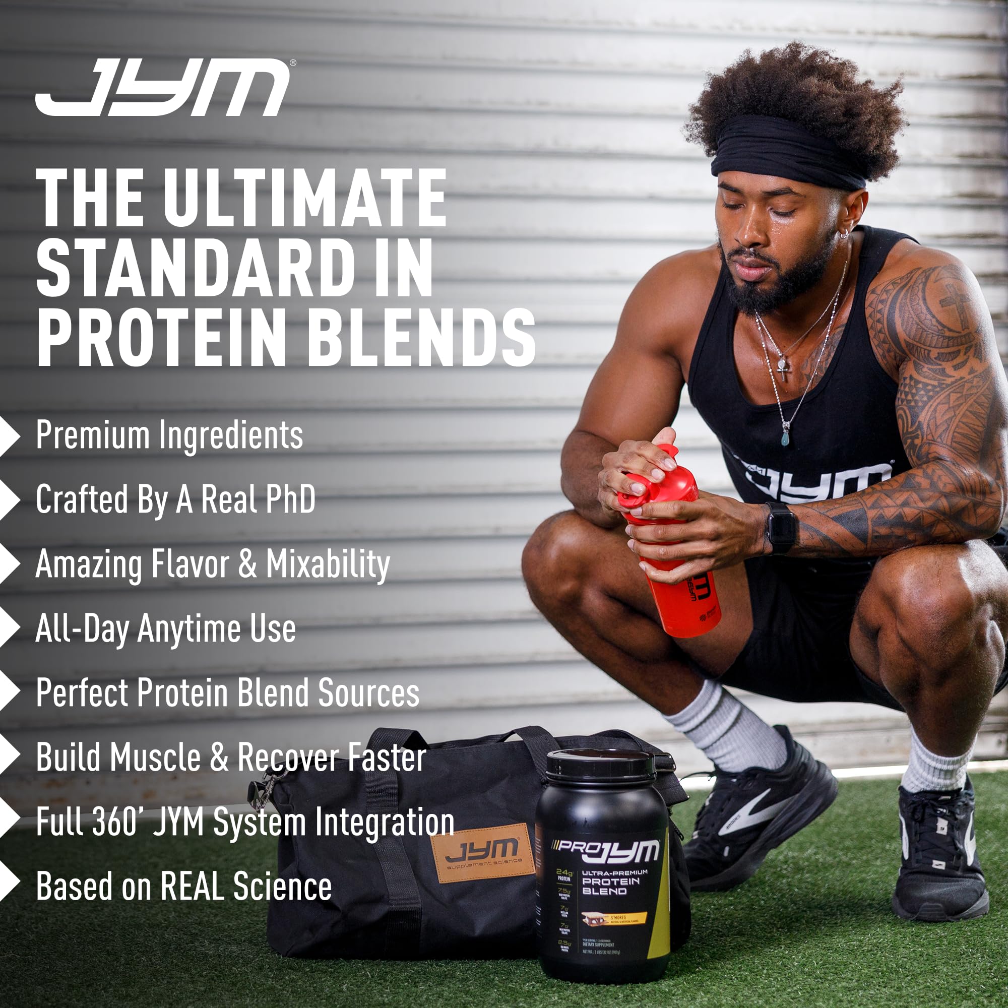 Pro JYM Protein Powder - Egg White, Milk, Whey Protein Isolates & Micellar Casein | JYM Supplement Science | Rocky Road Flavor, 4.3 lb