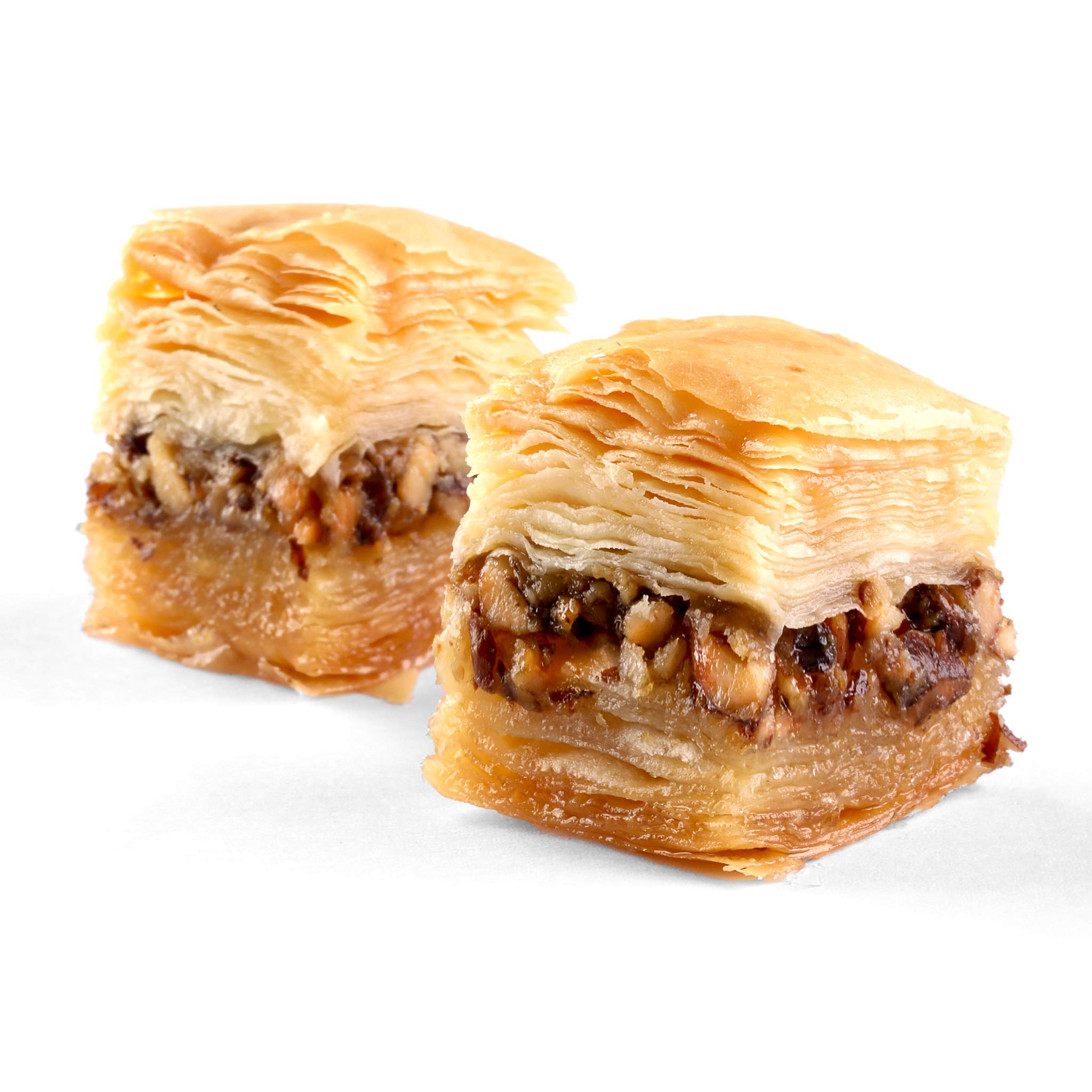 Zalatimo Sweets Since 1860, 100% All Natural Assorted Baklava, Slightly Sweet Baklava in Square Metal Gift Tin, No Preservatives, No Additives, No Corn Starch, No Syrups! 1.8Lbs