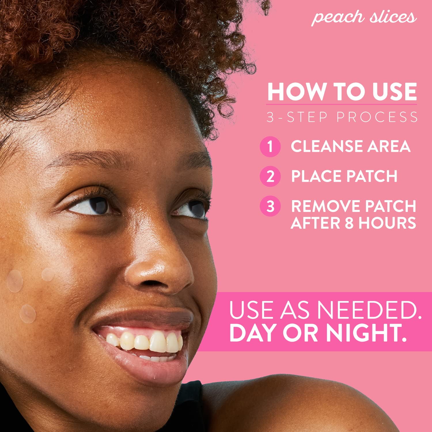 Peach Slices Dark Spot MicroDarts | For Dark Spots, Post-Blemish Redness | Self-Dissolving | Niacinamide, Vitamin C, Hyaluronic Acid, and Cica | Vegan | Cruelty Free | 9 Patches