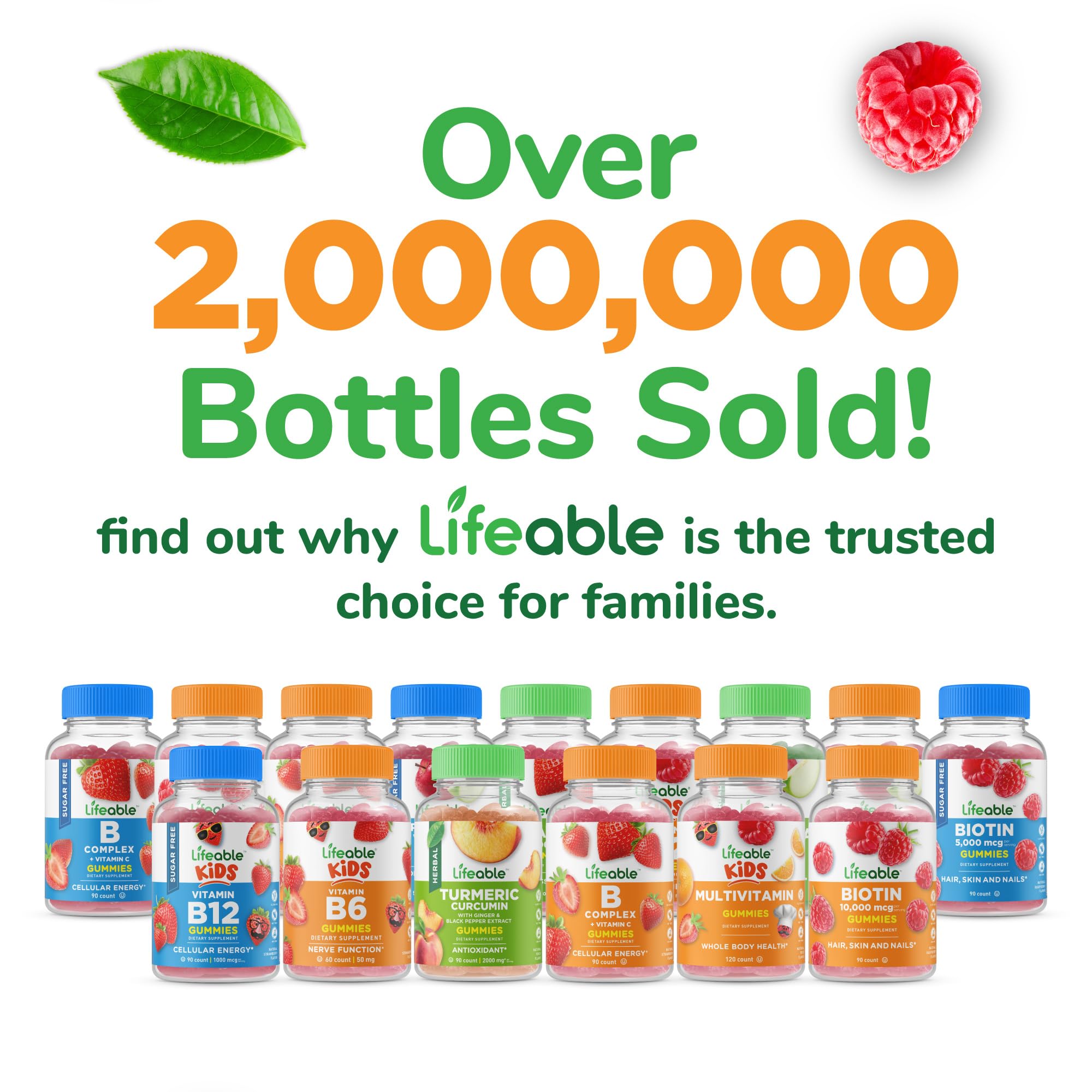 Lifeable Vitamin E Gummies | 268mg | Great Tasting Vitamin E Supplements | Skin, Eye Health and Immune Function Support | VIT E for Adults, Men, Women | 90 Gummies