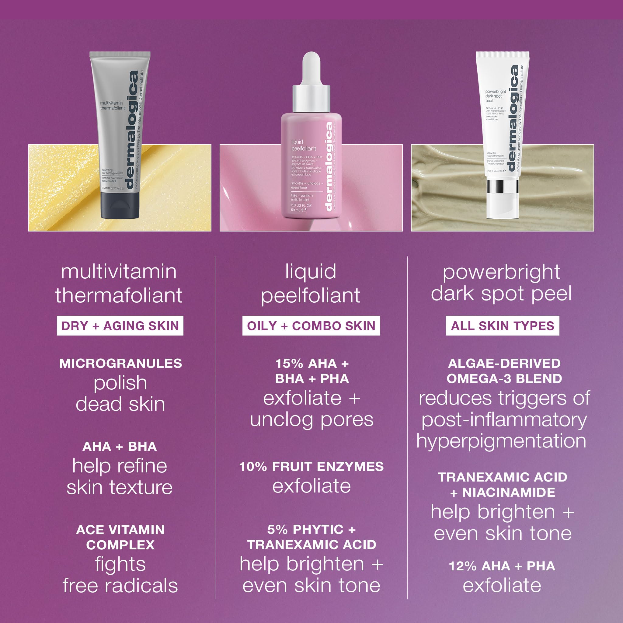 Dermalogica Multivitamin Thermafoliant, Face Exfoliator Scrub with Salicylic Acid and Retinol - Anti-Aging, Immediately Reveal Smoother and Fresher Skin, 2.5 Oz