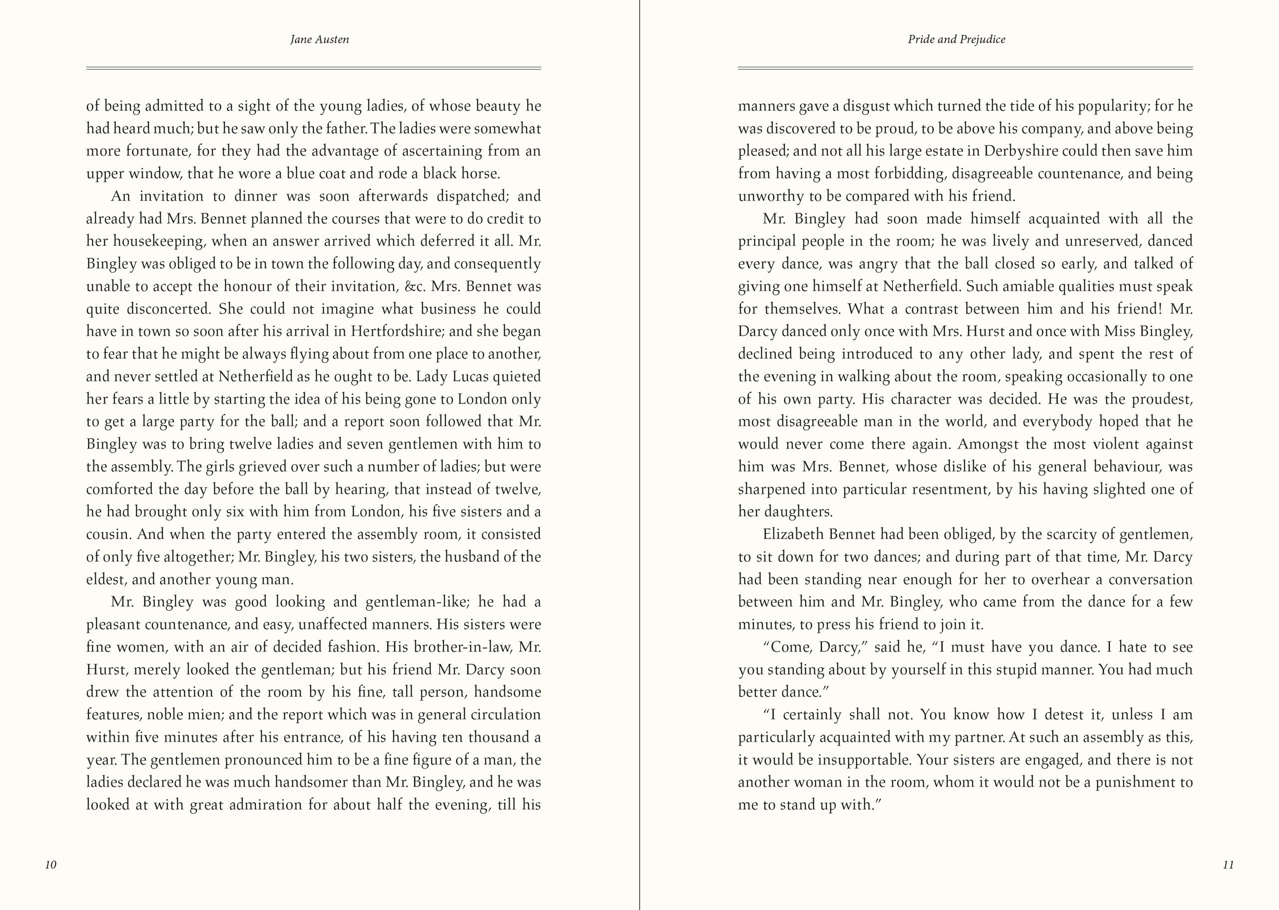 Pride and Prejudice (Masterpiece Library Edition)