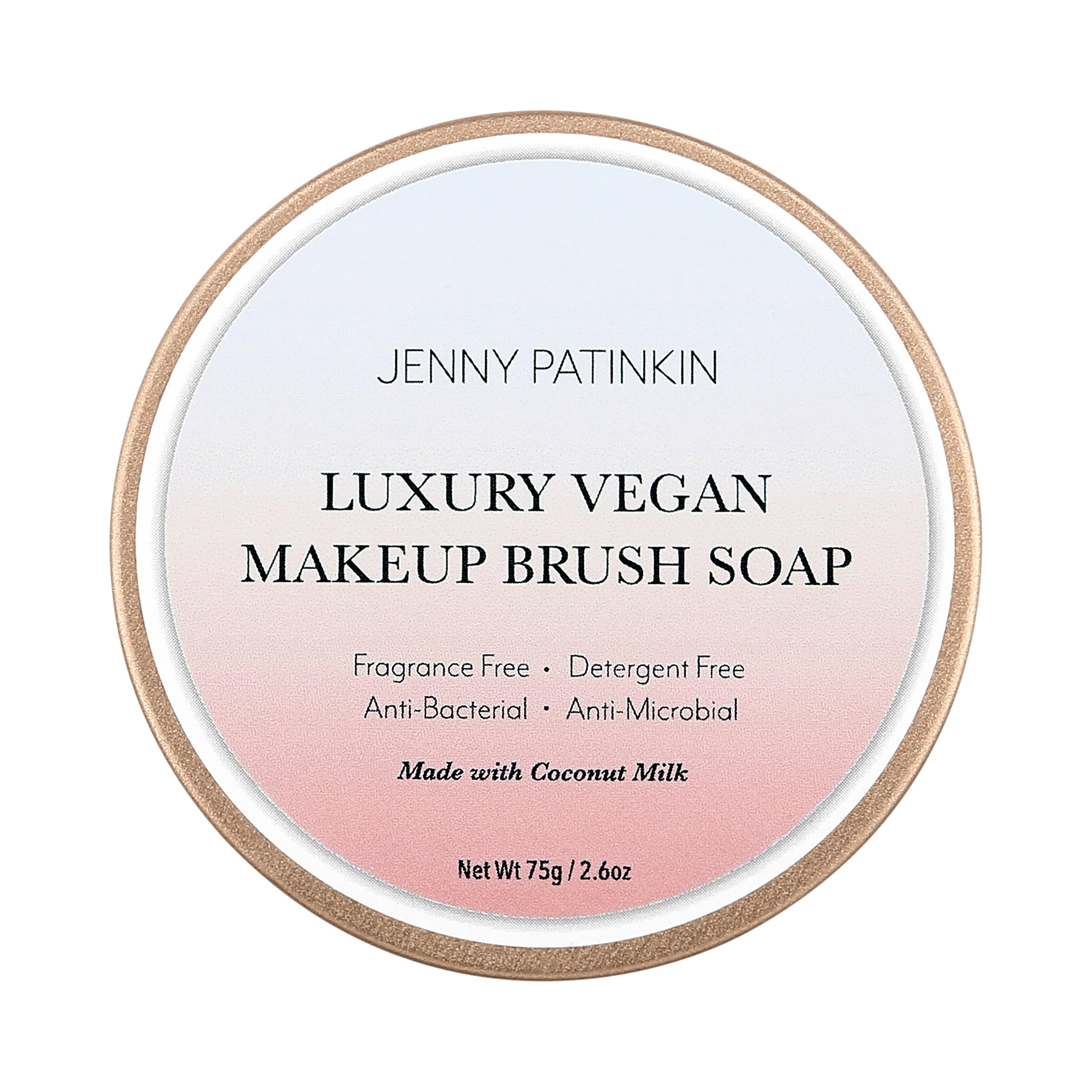 Jenny Patinkin Makeup Brush Soap | Gentle Cleaner for Flawless Brushes | Efficient Soap for Makeup Brushes | Effortless MakeUp Brush Cleaner