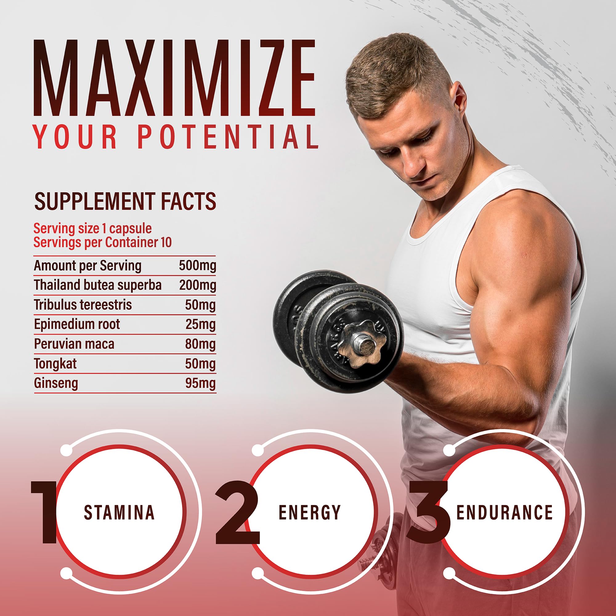 Generic DriveMax, Sports Nutrition for Energy and Constant Strength (10 Count)