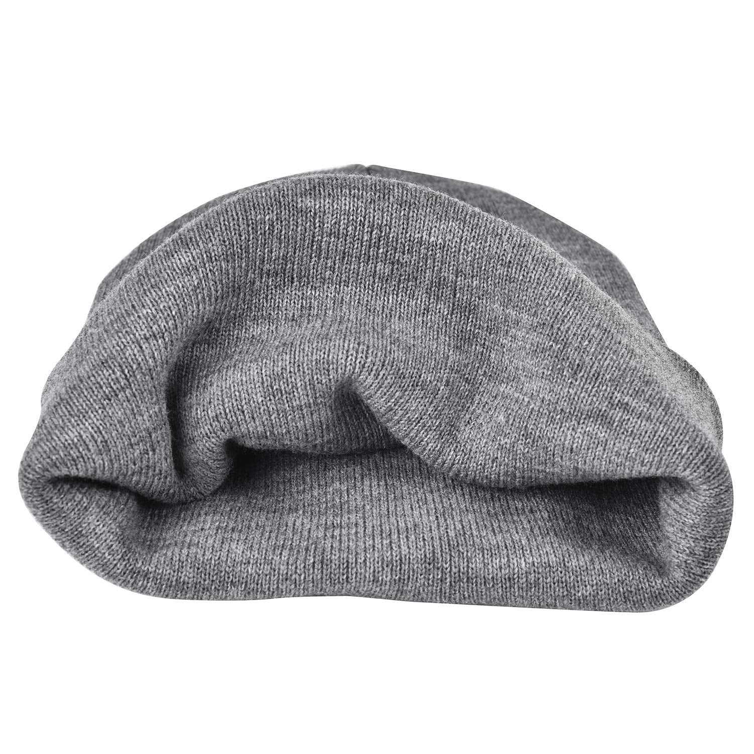 Etsfmoa Unisex Beanie with The Light Gifts for Men Dad Father USB Rechargeable Caps Grey