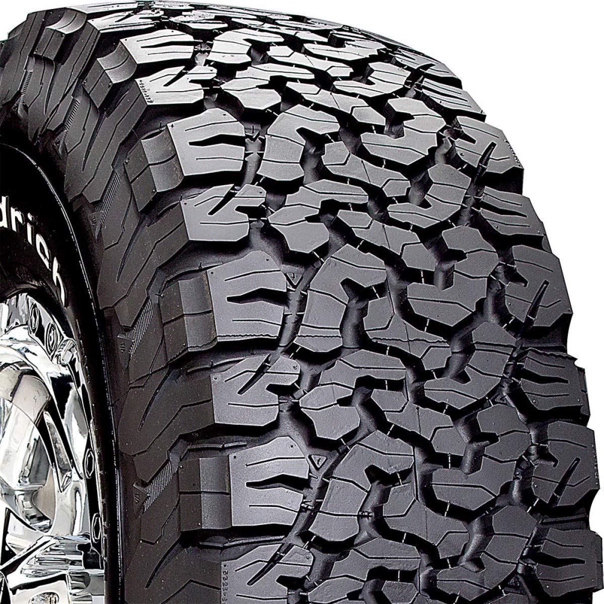 BFGoodrich All Terrain T/A KO2 Radial Car Tire for Light Trucks, SUVs, and Crossovers,33x10.50R15/C 114R