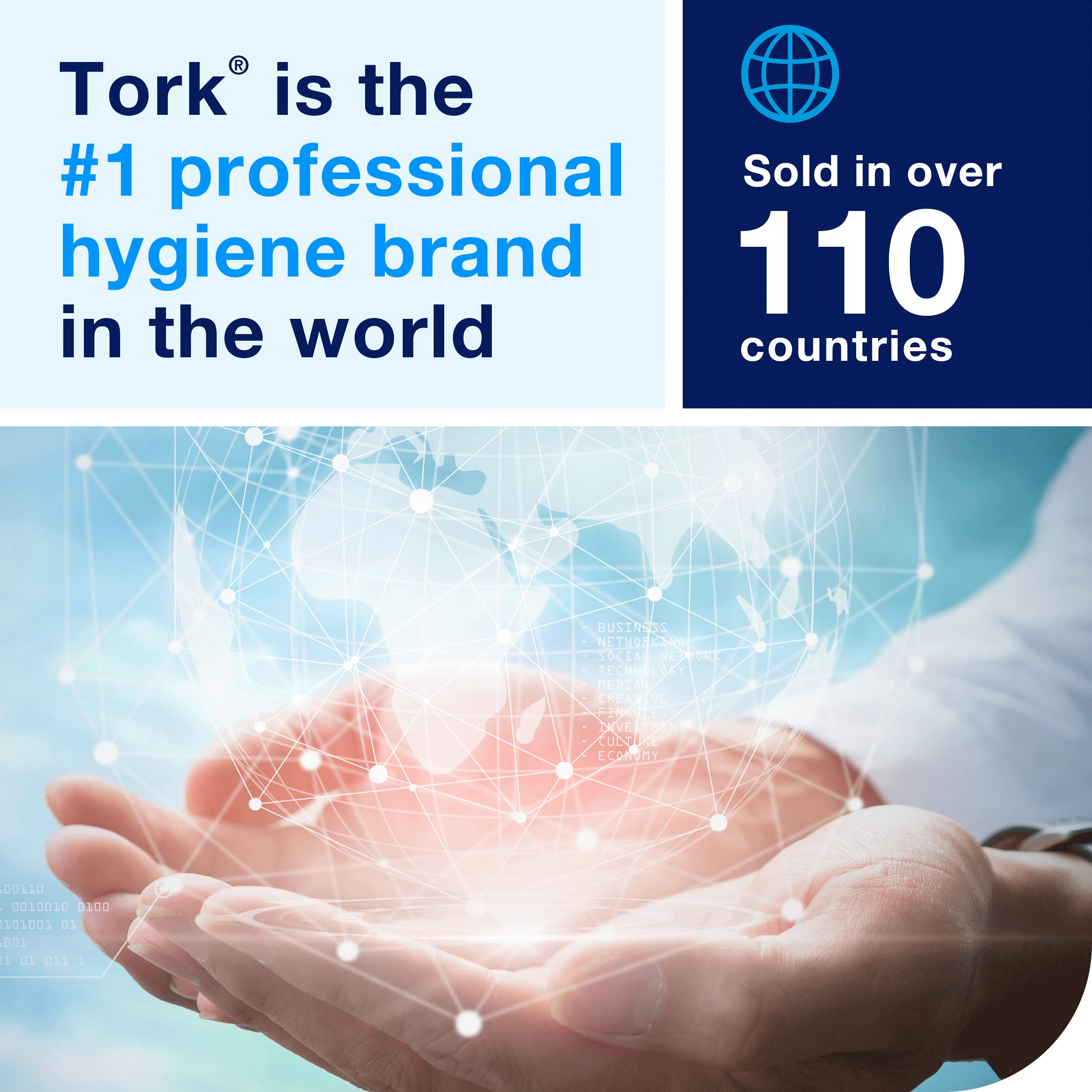 Tork HB1990A Perforated Paper Roll Towel, 2-Ply, 11" Width x 9" Length, White (Case of 30 Rolls, 84 per Roll, 2,520 Towels)