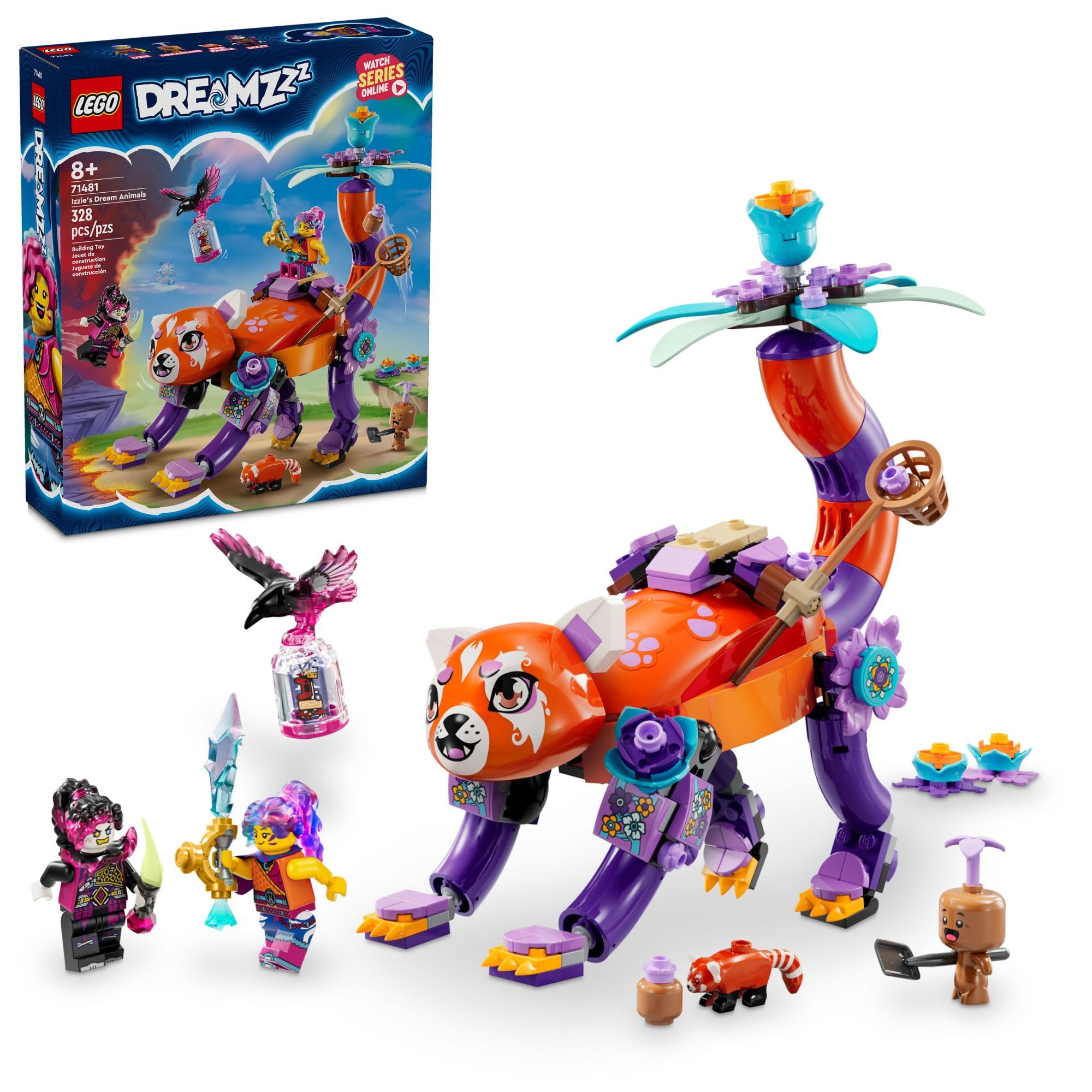 LEGO Dreamzzz Izzie’s Dream Animals Toys - Building Toys Set for Kids, Girls & Boys, Ages 8+ - Gift for Christmas - 71481