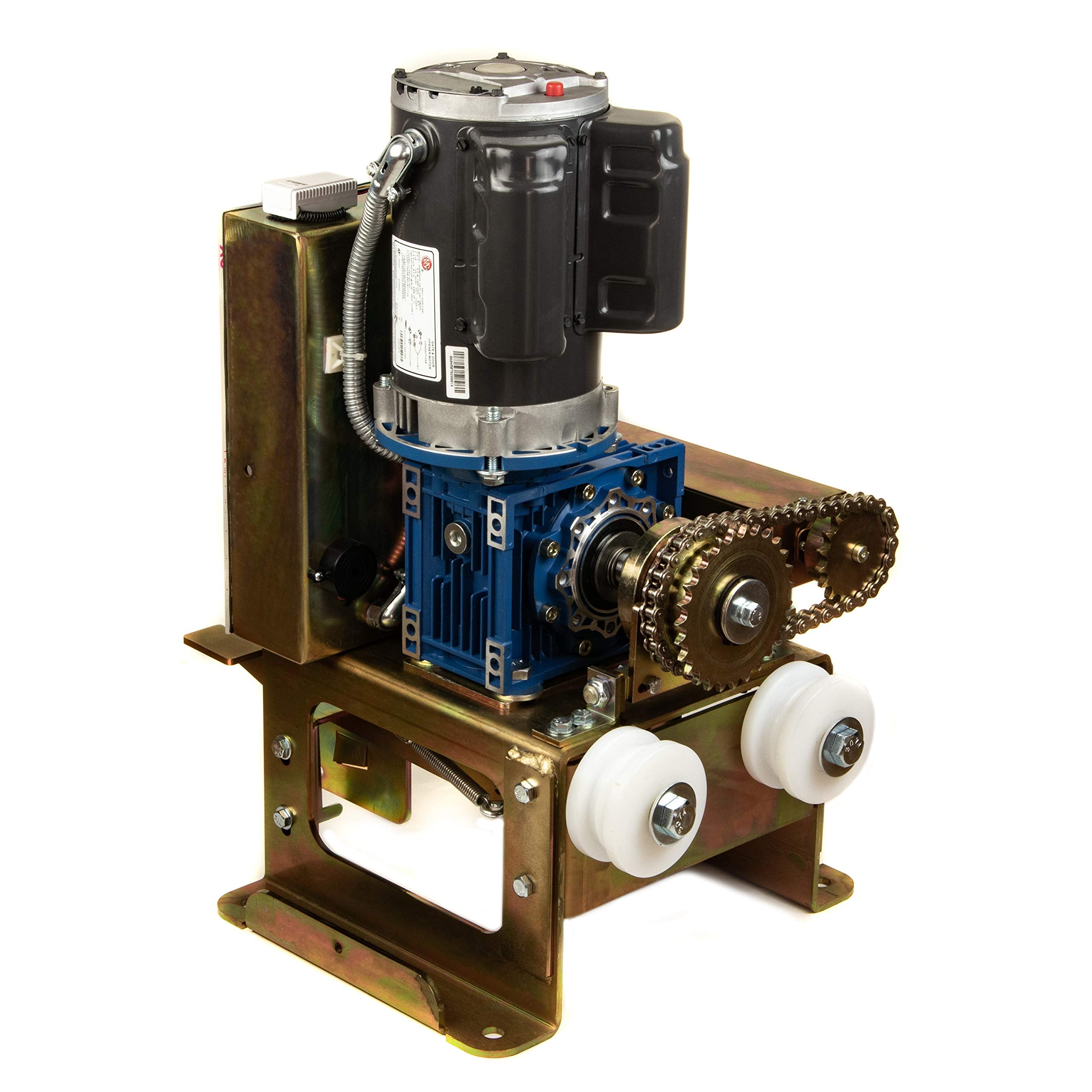 Eagle-2000-FR-1HP Slide Gate Opener 45' & 2000 lbs Gate Capacity Free 2 Remotes, Receiver and EG111 Monitored Photo Eye Included