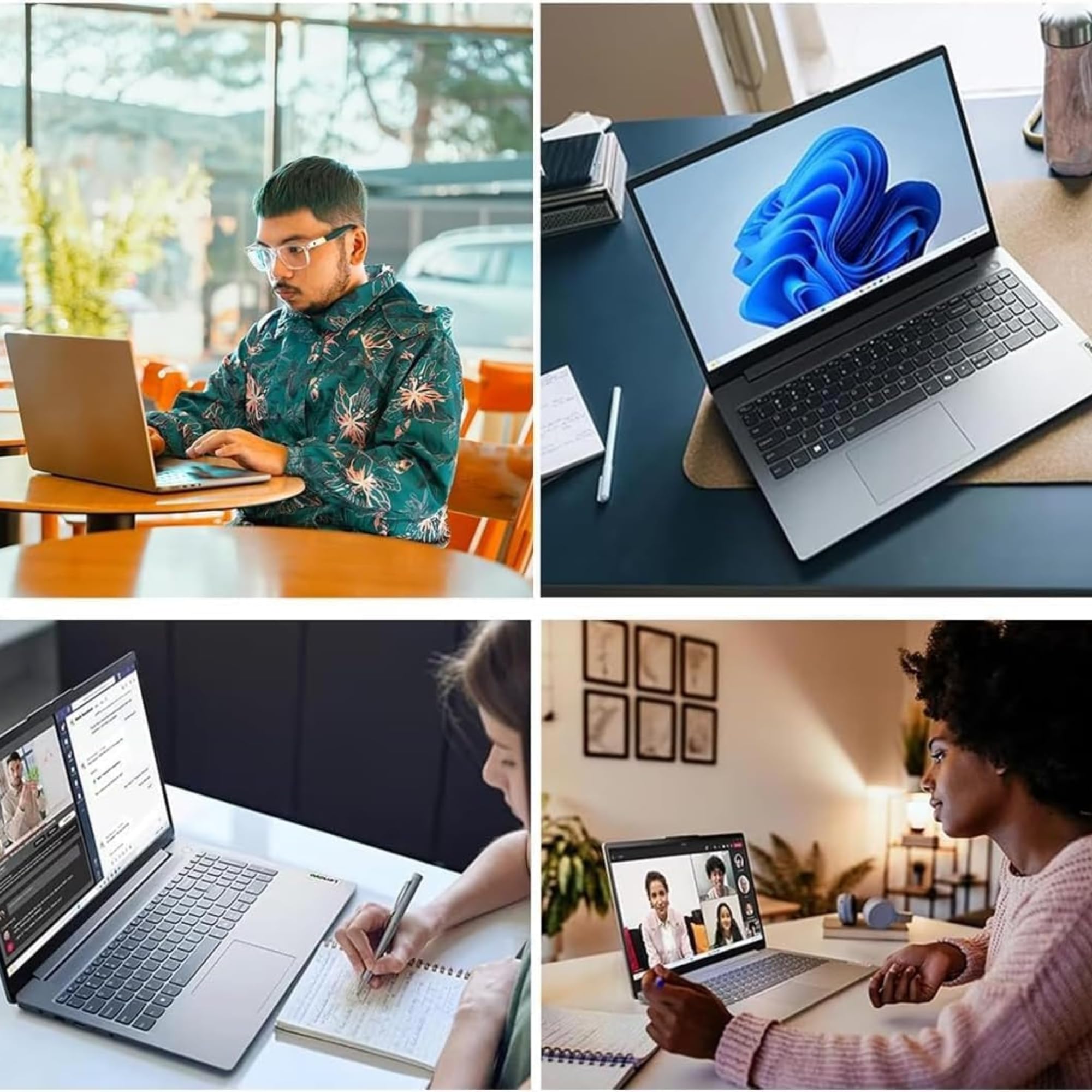 Lenovo IdeaPad 1i Laptop with Office 365 Home and Business • 12GB RAM • 1TB Cloud Storage and 256GB SSD • Intel Core • 14 Anti-Glare Screen • WiFi-6 • 11HR Battery • Windows 11 no Mouse