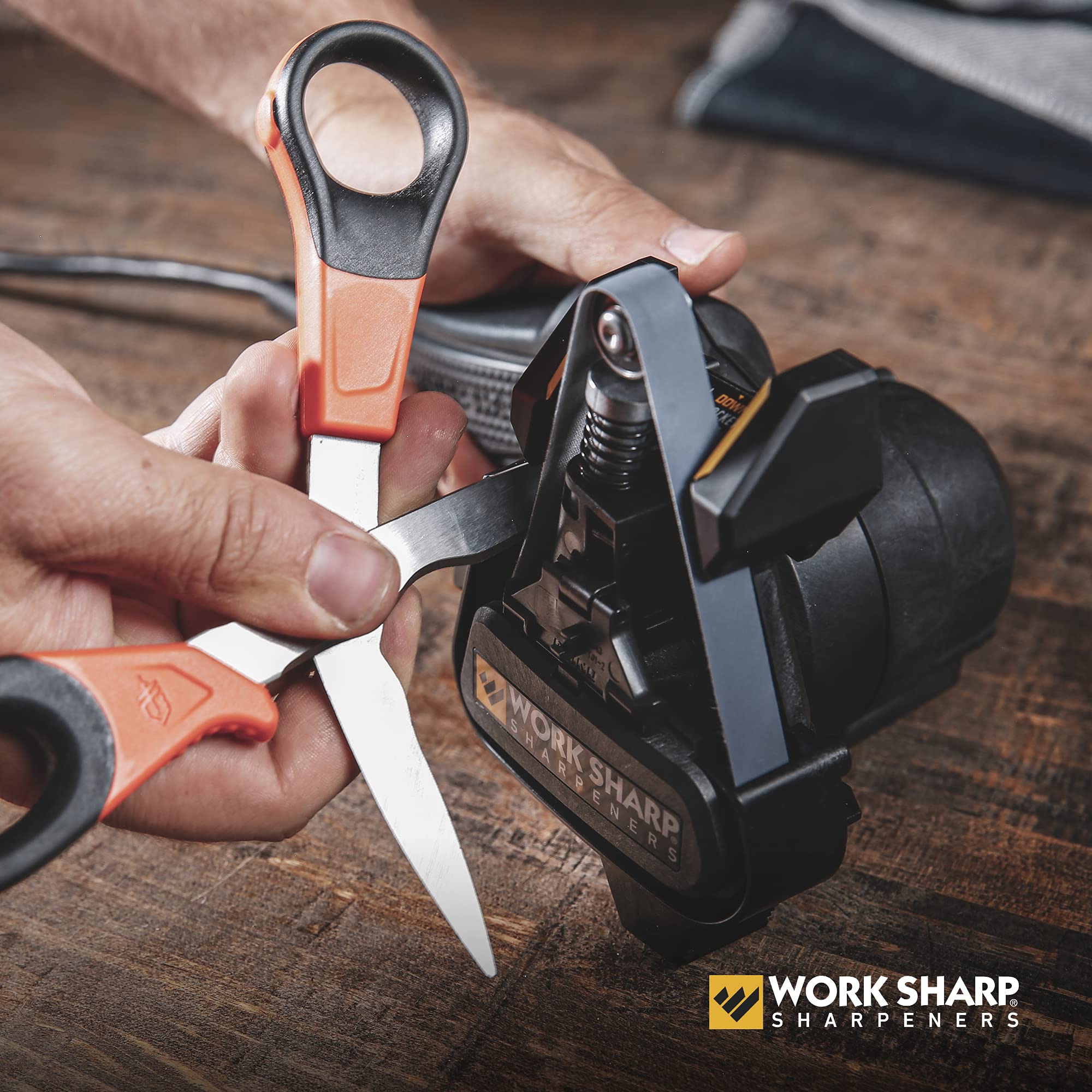 Work Sharp MK2 Professional Electric Knife and Tool Sharpener - Adjustable Tool and Knife Sharpening System