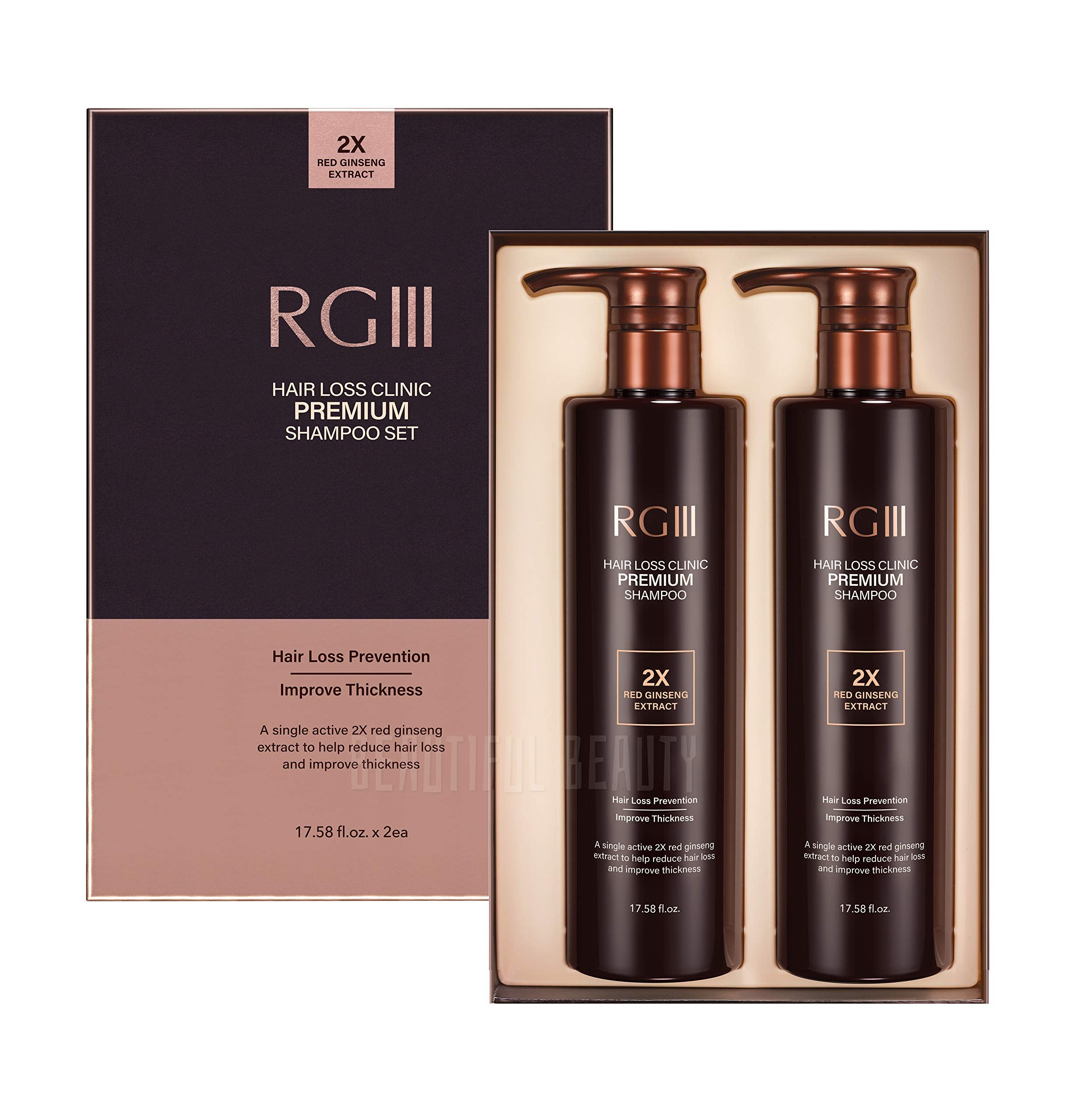 RG3 RGIII PREMIUM HAIR LOSS CLINIC SHAMPOO (ONE BOTTLE)