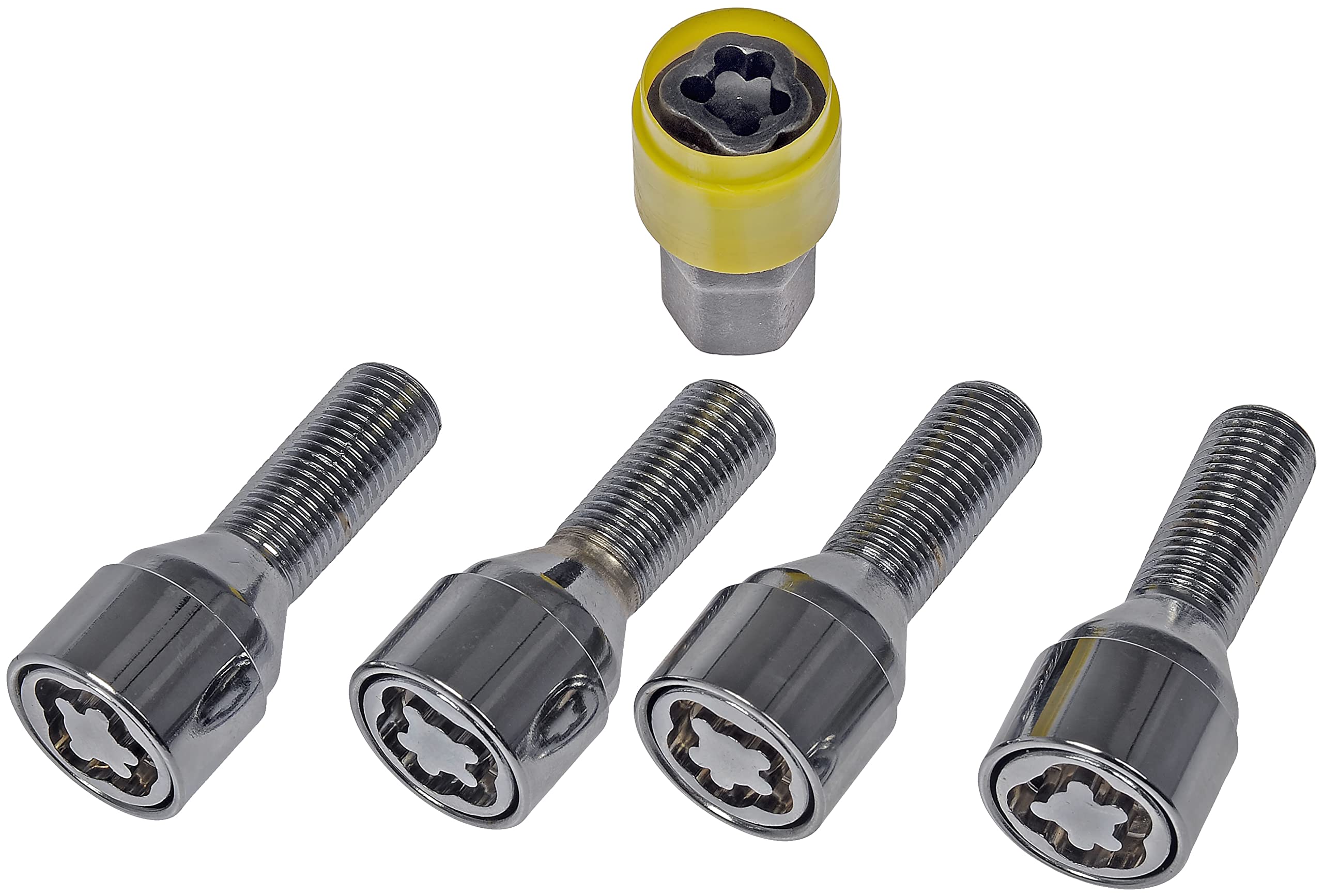 Dorman 712-691 M14-1.50 Bolt / Ball Seat Wheel Lock Set, 6 Pack