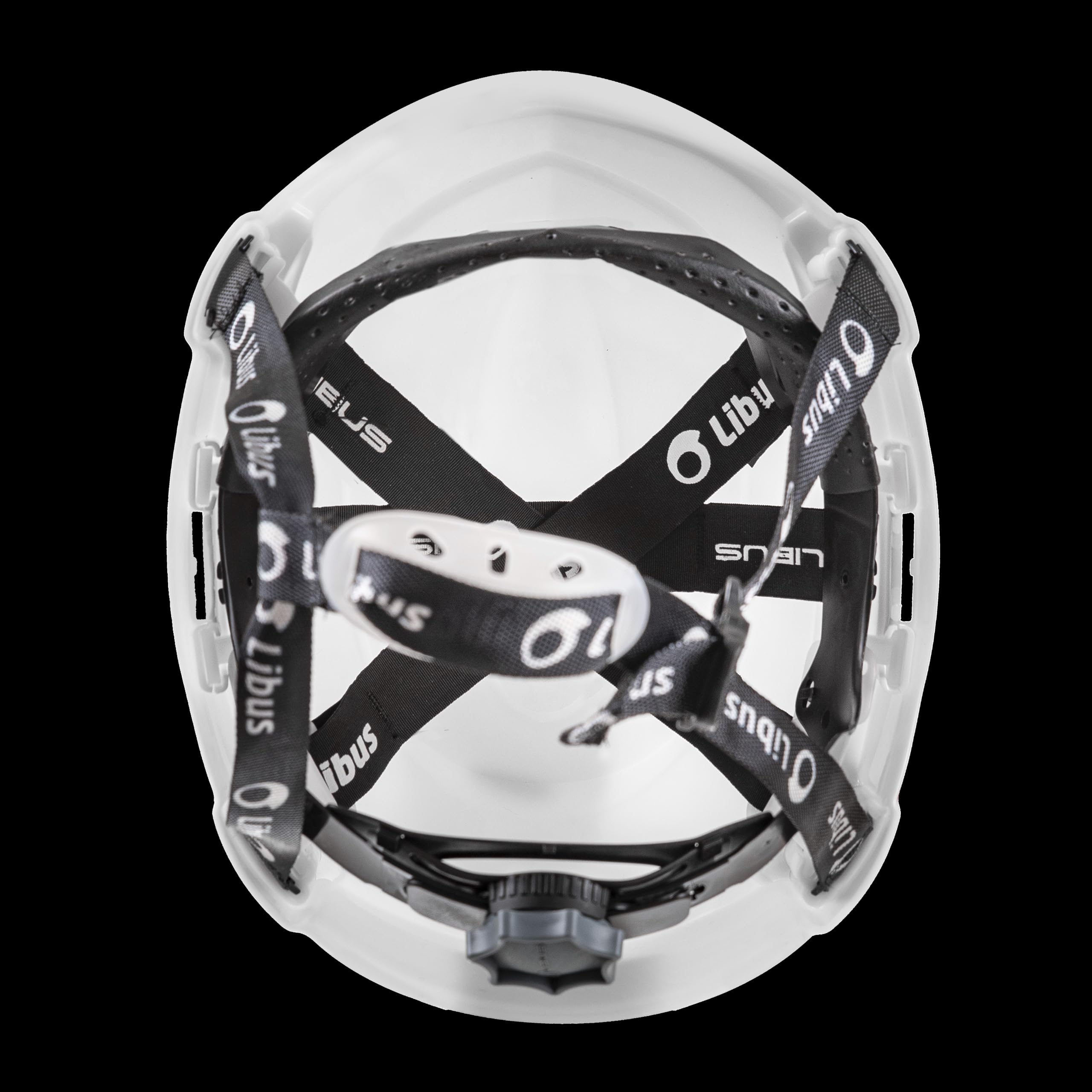 Libus Andes Construction Helmet: Premium Head Protection for Height Work with Adjustable 6-Point Ratchet Suspension, Chin Guard, and Multiple Safety Certifications