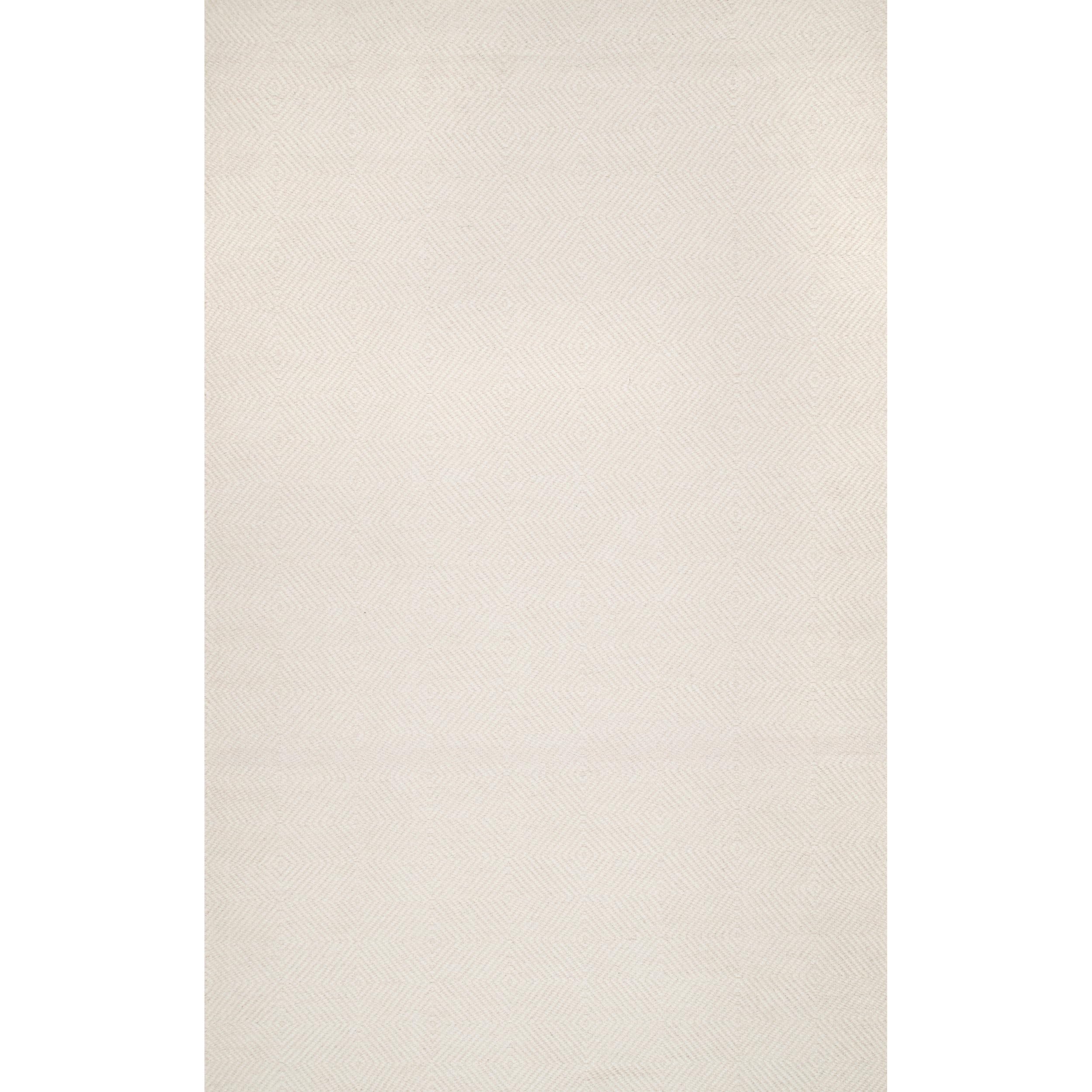 nuLOOM Ago Geometric Wool Area Rug, 7' 6" x 9' 6", Cream