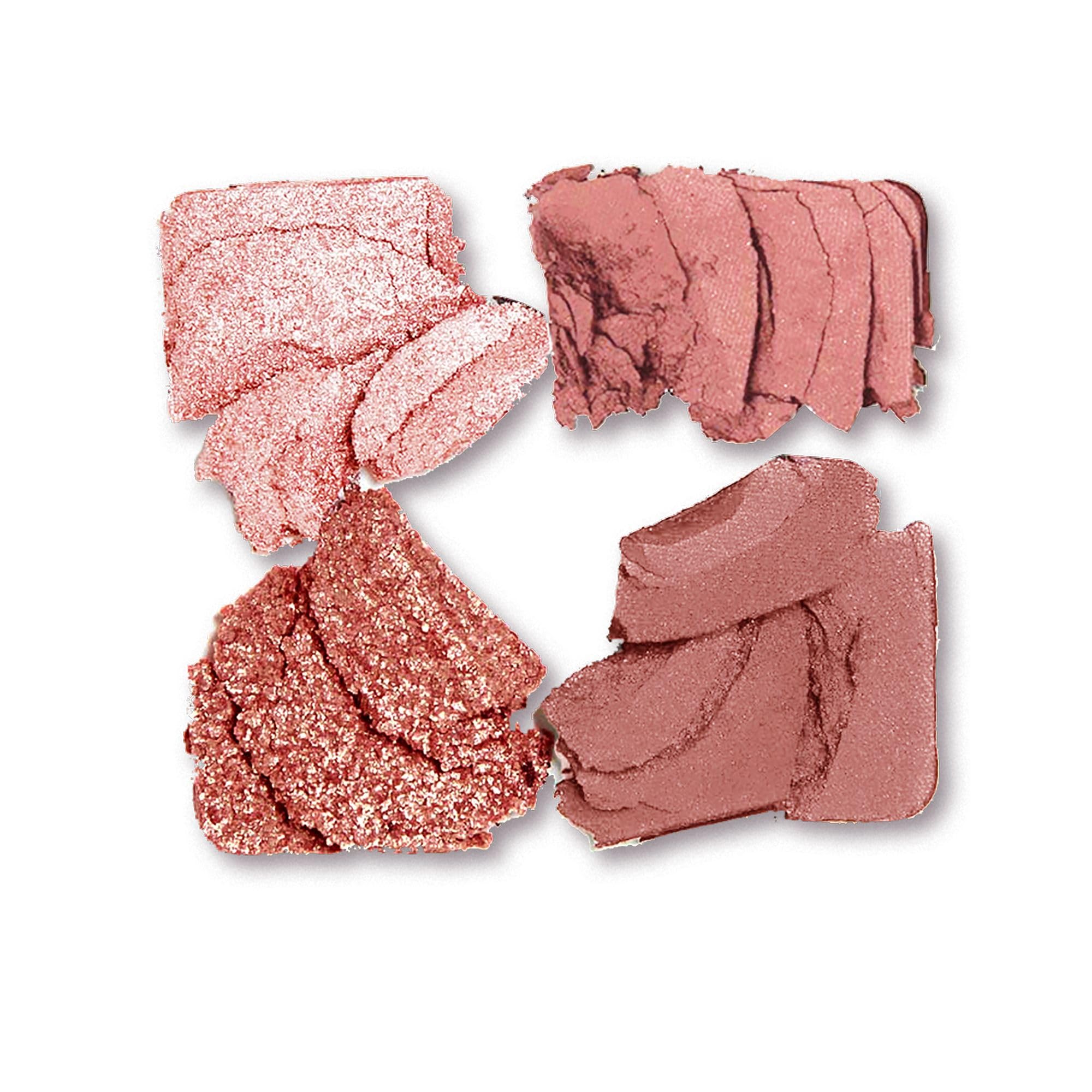 Charlotte Tilbury Pillow Talk Luxury Palette Eyeshadow - Shimmer, Metallic & Satin Matte Eyeshadow Quad with a Rich Powder Formula - Includes 4 Complementary Shades - Palette of Pops