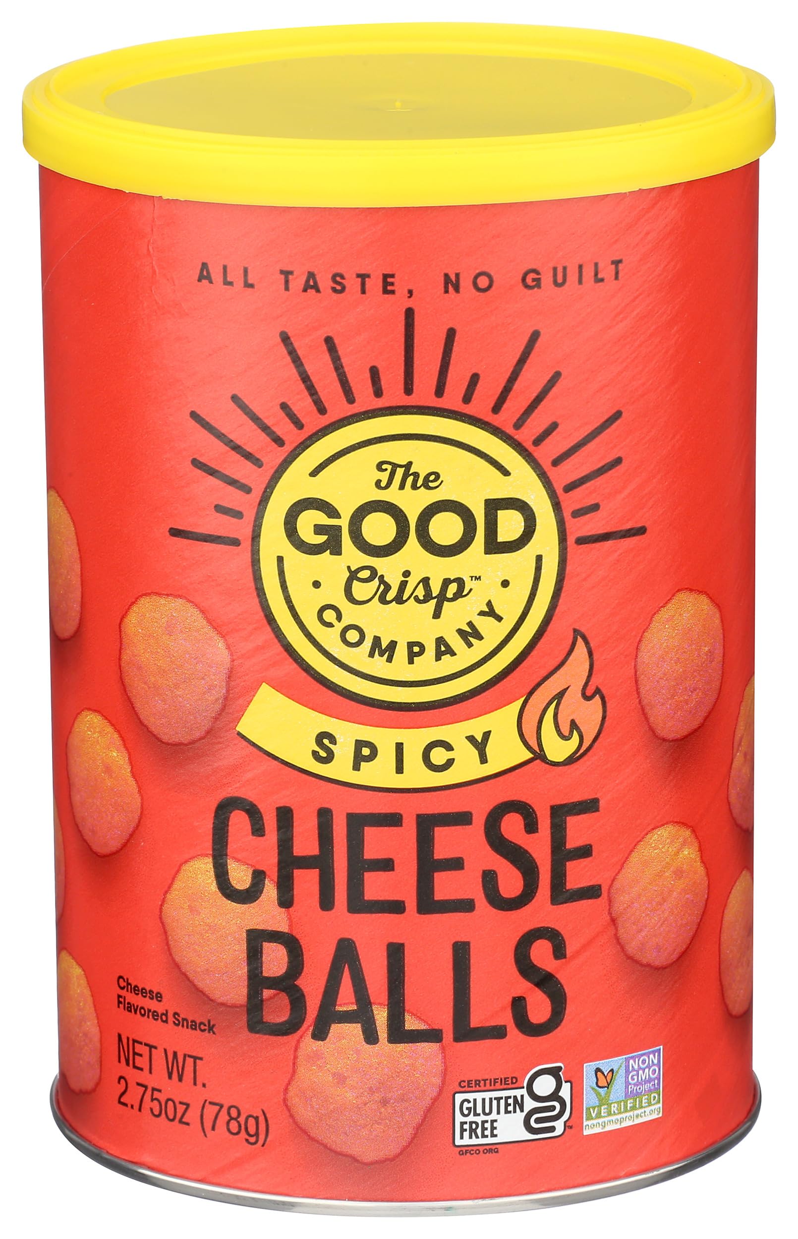 THE GOOD CRISP COMPANY Spicy Cheese Balls, 2.75 OZ