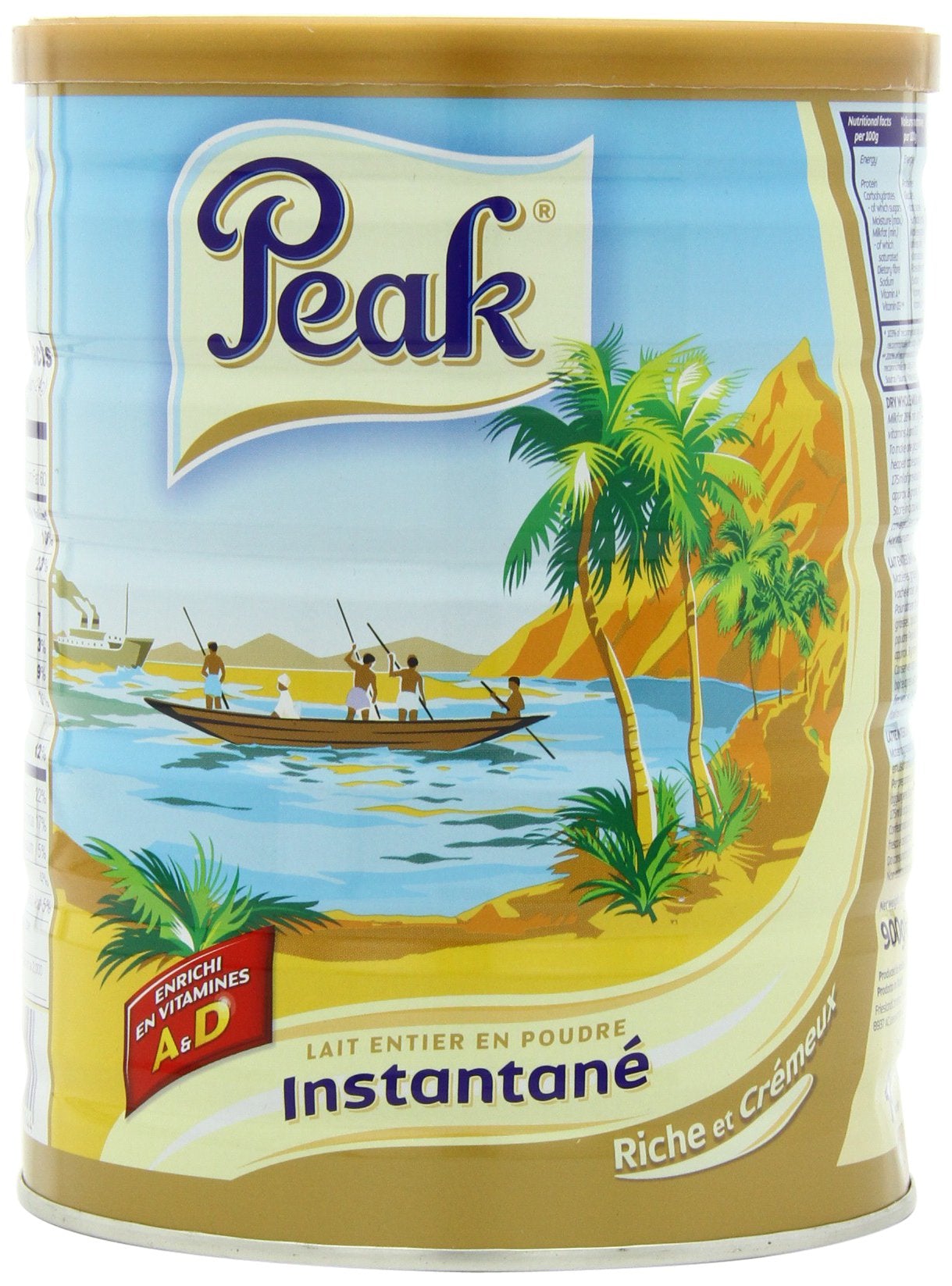 Peak Dry Whole Milk Powder, 900-Grams (Packaging May Vary)
