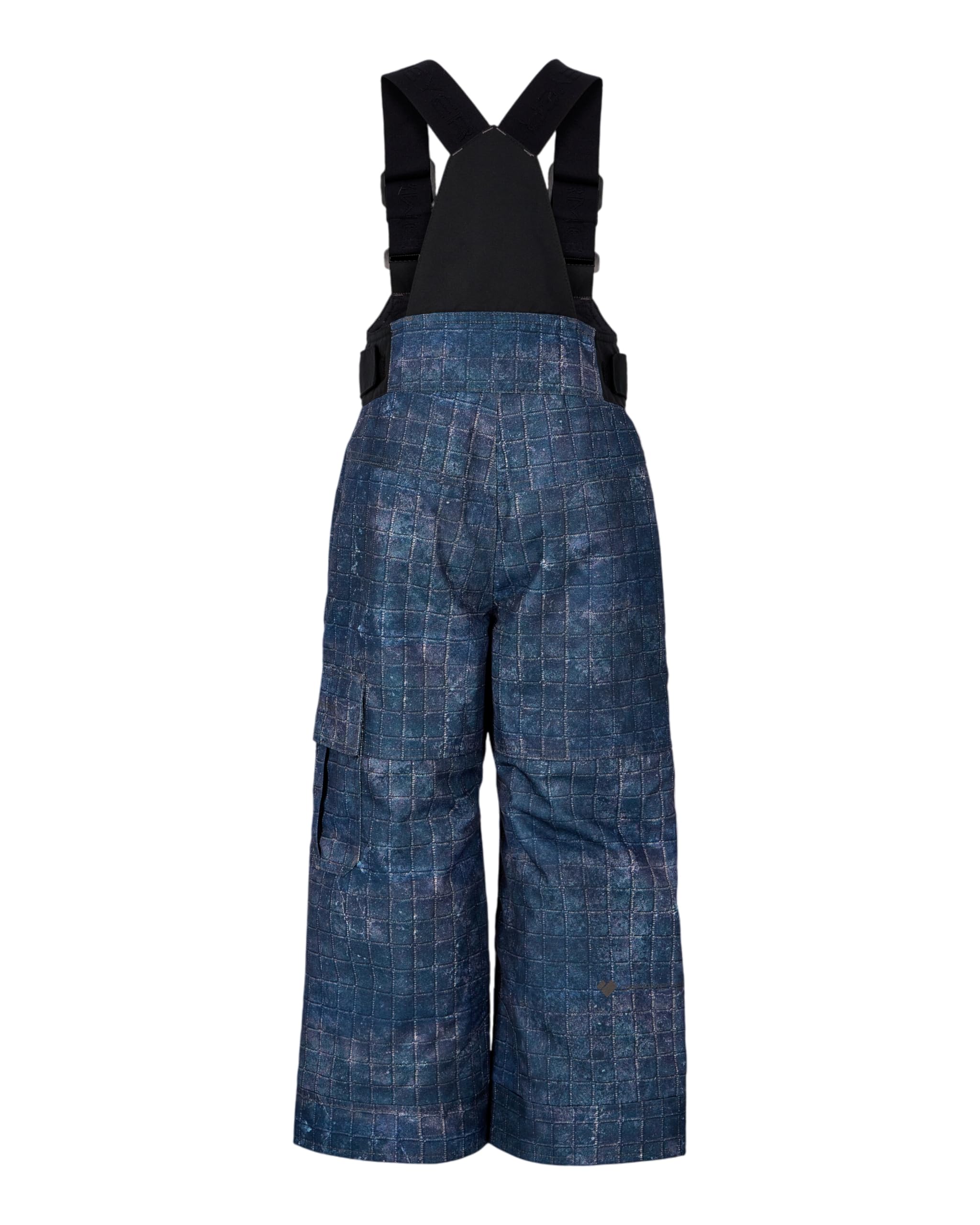 Obermeyer Volt Print Bib Pants - Kids Boys - Blue Grey Rippin - Size 6