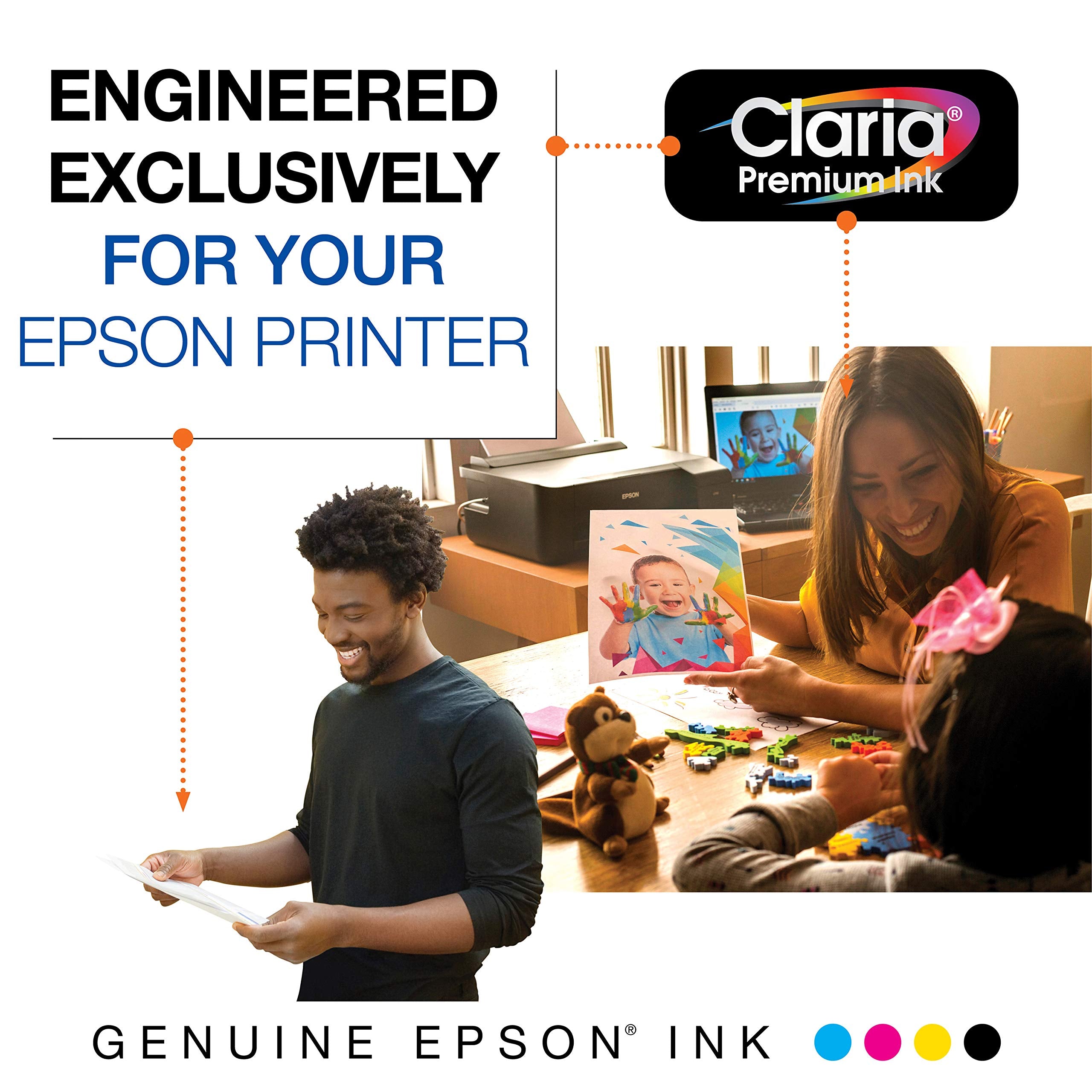 EPSON 410 Claria Premium Ink Standard Capacity Yellow Cartridge (T410420-S) Works with Expression Premium XP-530, XP-630, XP-640, XP-7100, XP-830