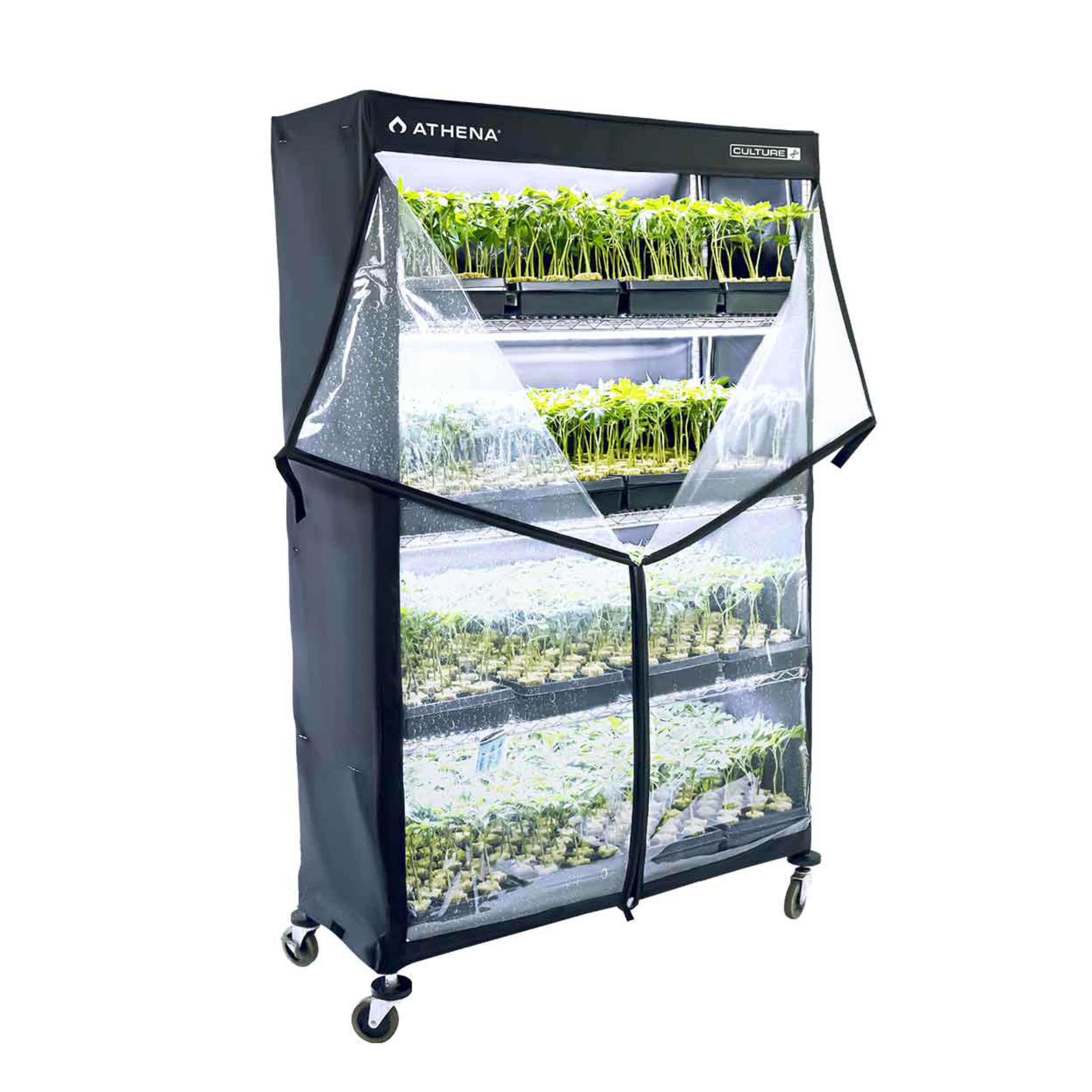 Athena VPDOME Cloning Rack Cover Shelf Accessory | Durable Fabric Dome for Plant Propagation Shelf | Humidity Domes for Propagation, Plant Grow Tent | TC-VPD (Rack Not Included)