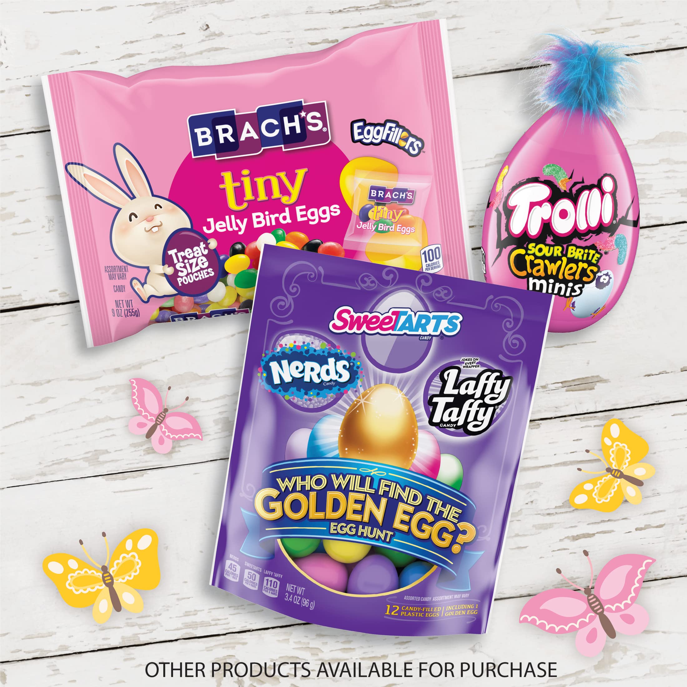 Wonka Egg Hunt with a Golden Egg, Candy-filled Easter Egg, 3.4 Ounce (12 count)