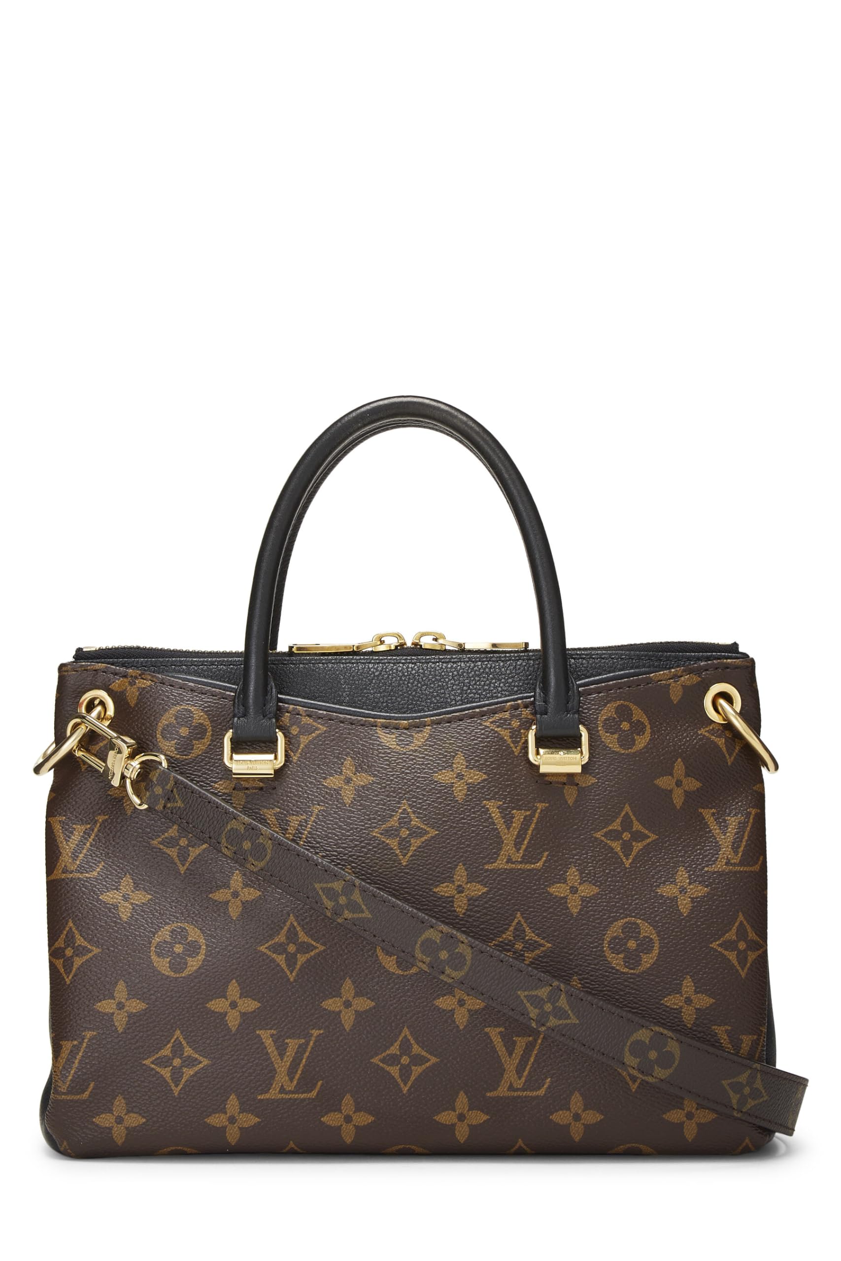 Louis Vuitton, Pre-Loved Black Monogram Canvas Pallas BB NM, Black