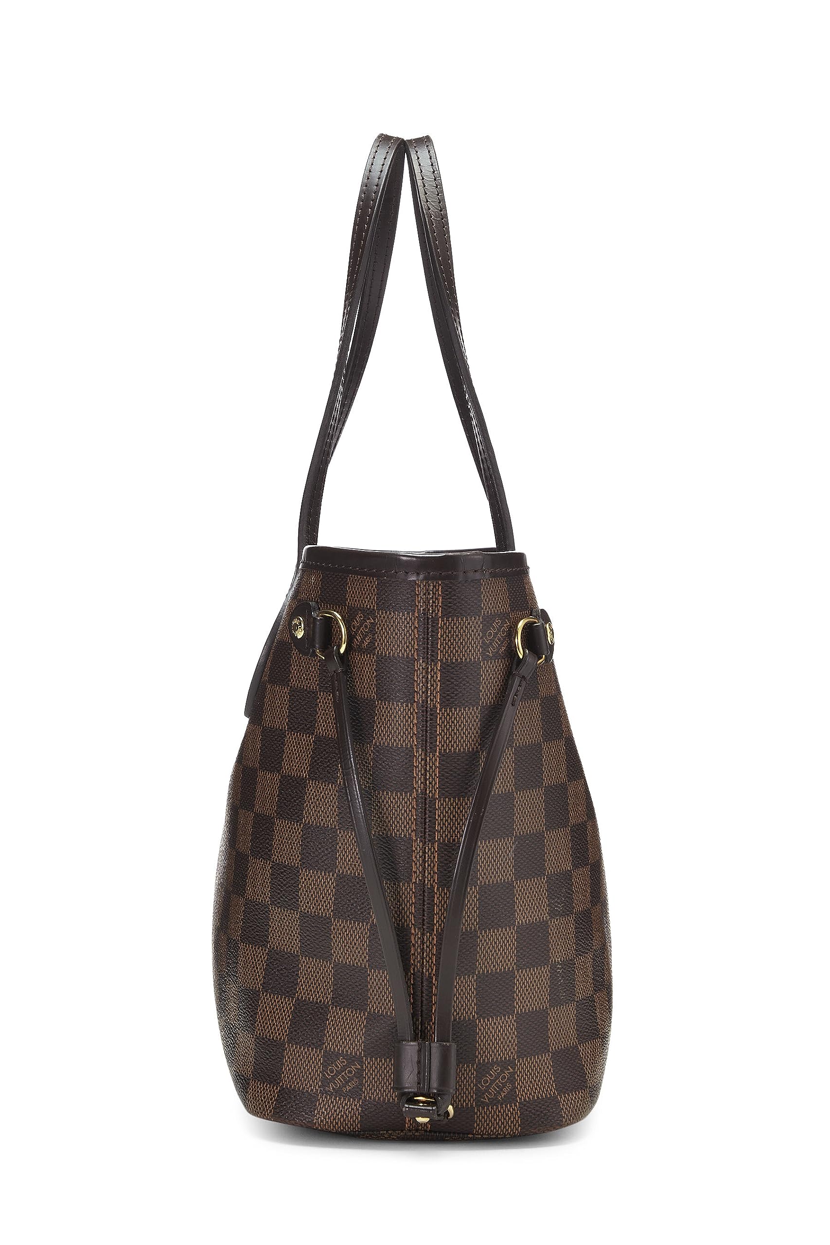 Louis Vuitton, Pre-Loved Damier Ebene Neverfull PM NM, Brown