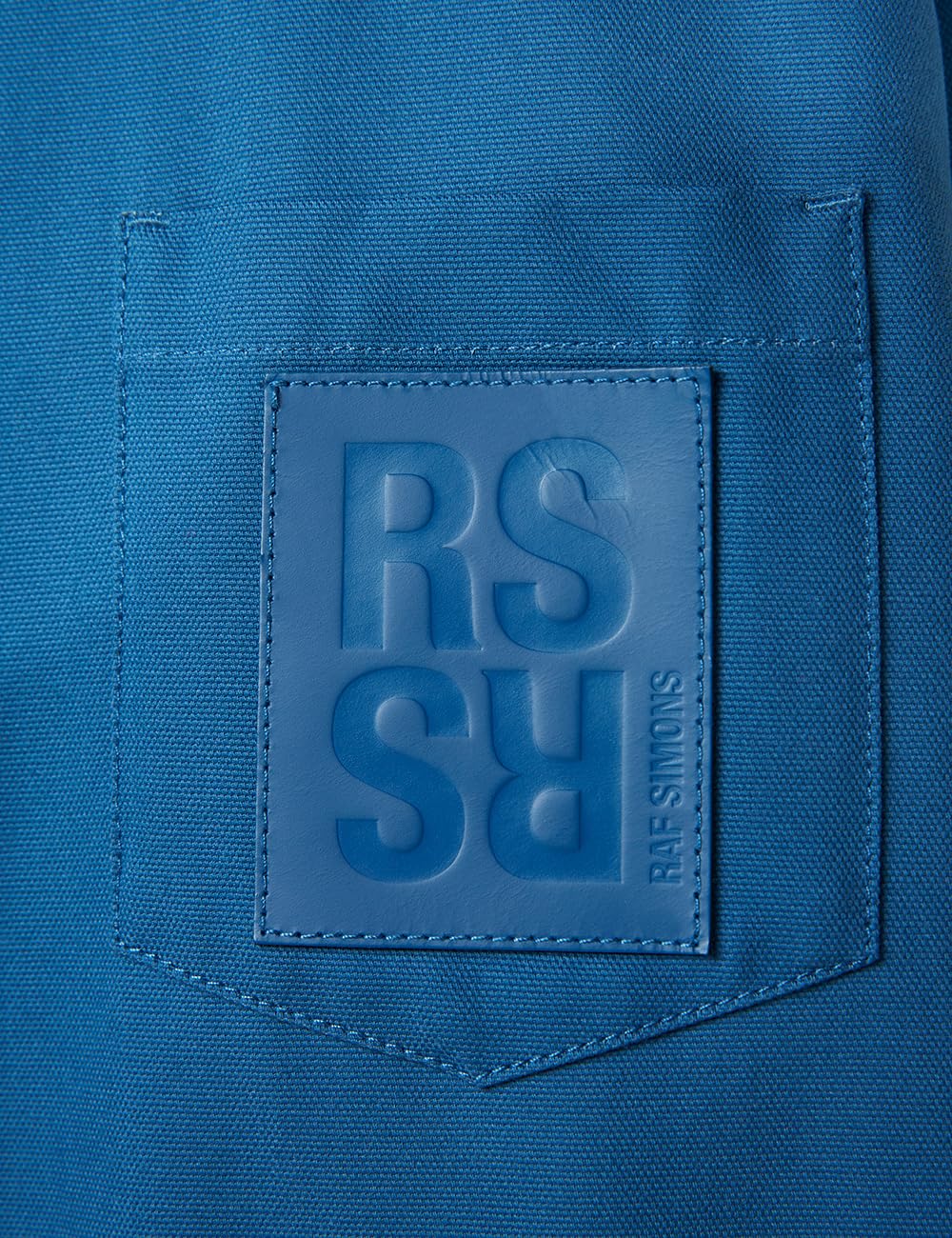 Raf Simons, Men's Oversized RS Denim Shirt, Medium, Blue