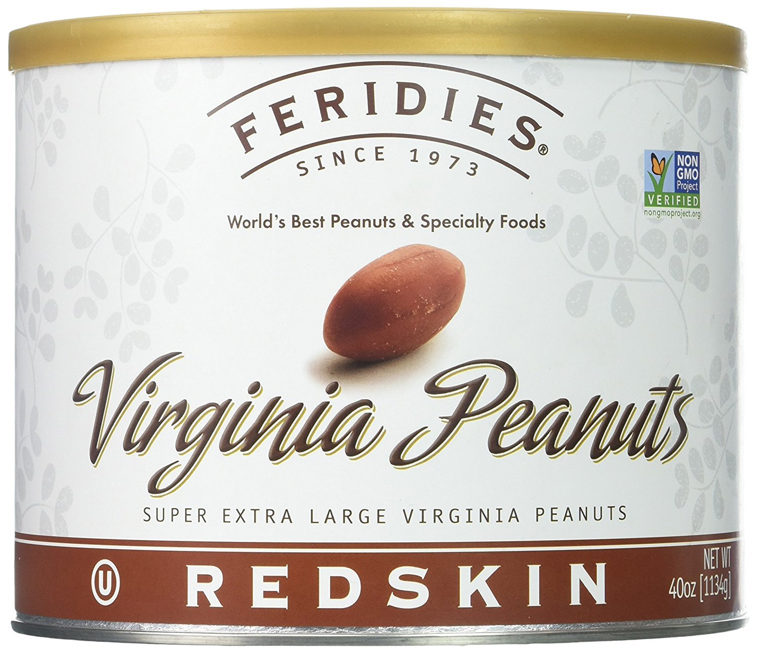 36 oz Can Redskin Virginia Peanuts