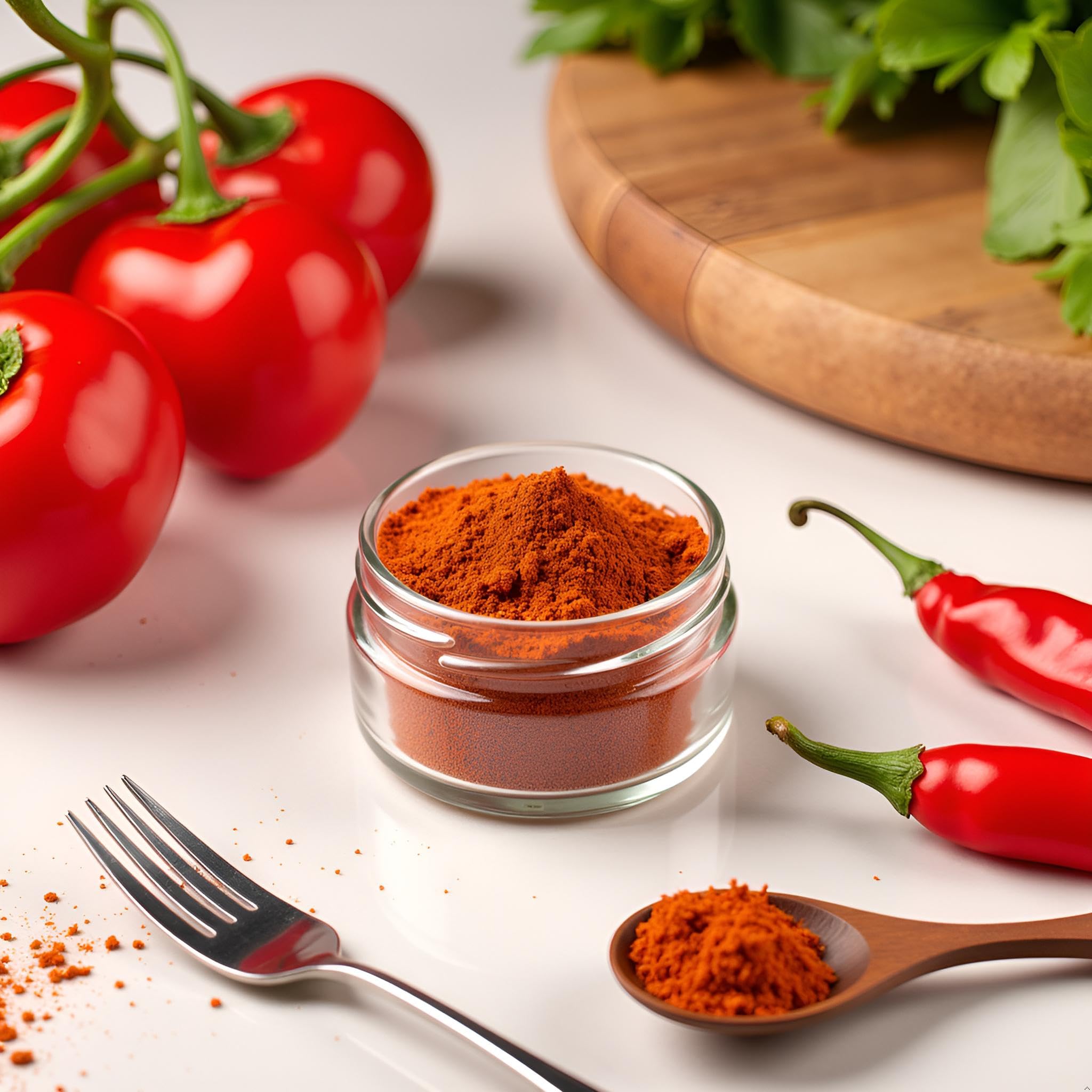 Essential Spice Carolina Reaper Chili Powder – Extremely Hot Ground Pepper with Fruity, Smoky Flavor – Made from 100% Pure Reaper Chilies – For Hot Sauce, Chili, Meat Rubs & Extreme Heat Lovers (1 Pounds)