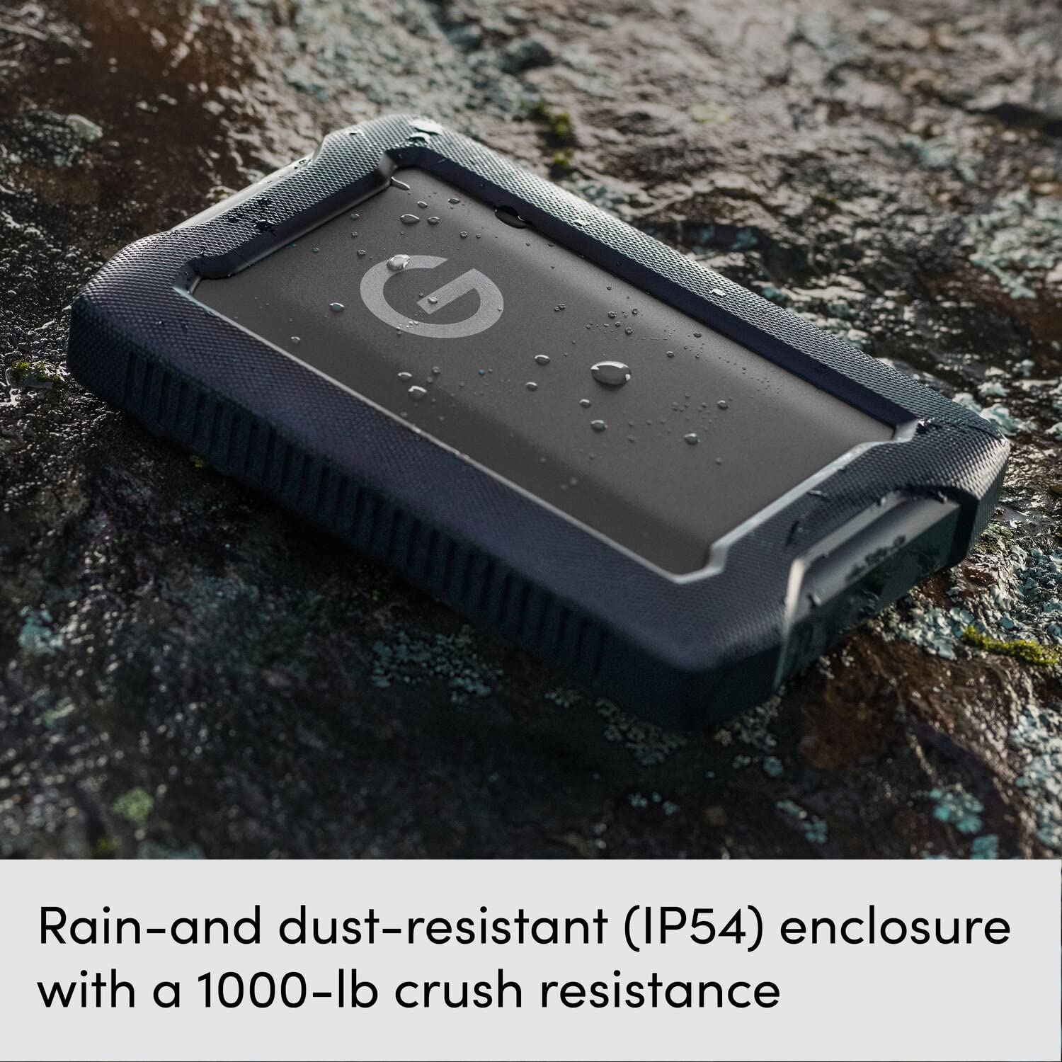 SanDisk Professional 1TB G-DRIVE ArmorATD - Rugged, Durable Portable External Hard Drive HDD, USB-C, USB 3.2 Gen 1 - SDPH81G-001T-GBAND