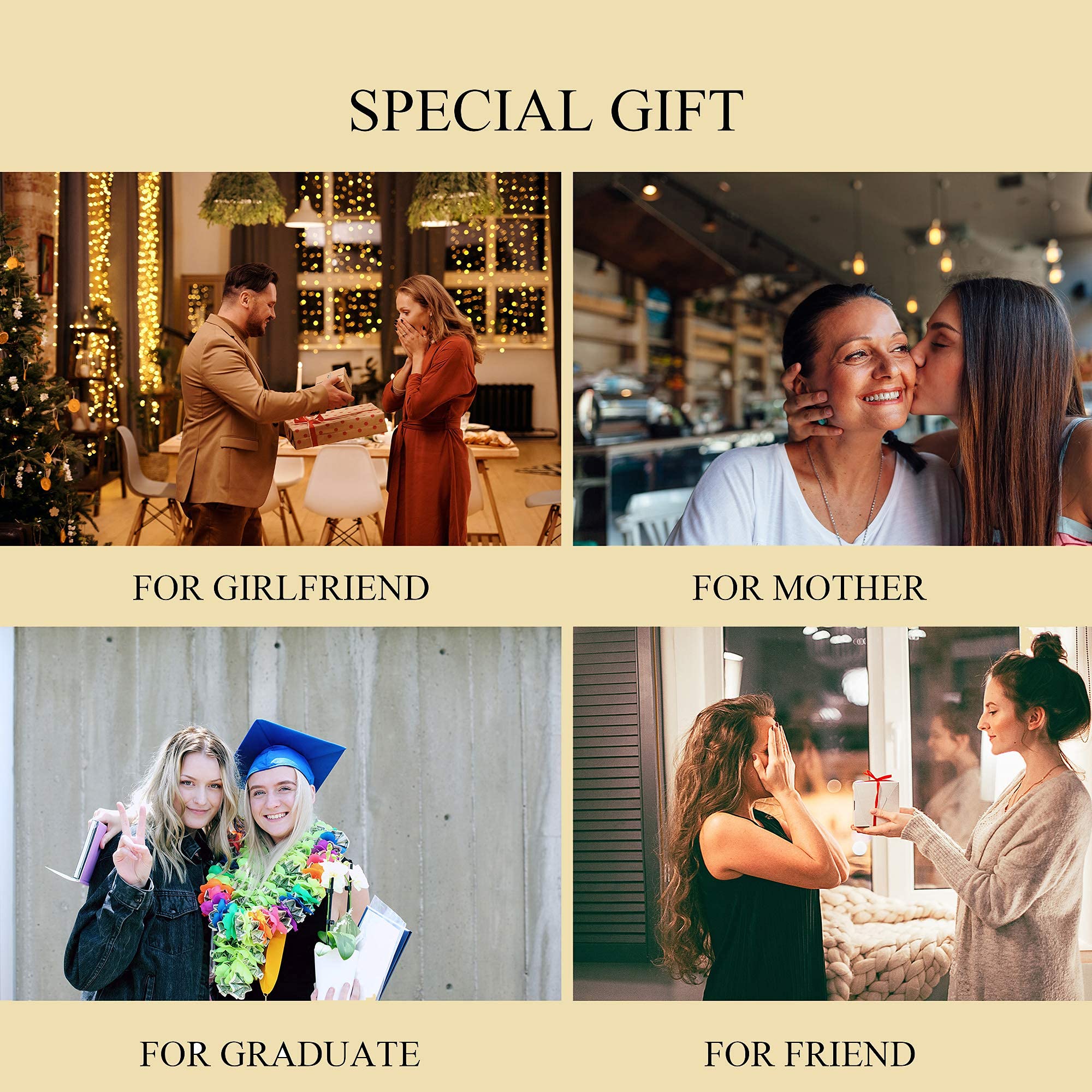 JoycuFF Grandma Birthday Gifts for Women Ceramic Trinket Dish Tray Jewelry Ring Earring Organizers Unique Grandmother Gifts for Her Mother's Day Thanksgiving Day Christmas