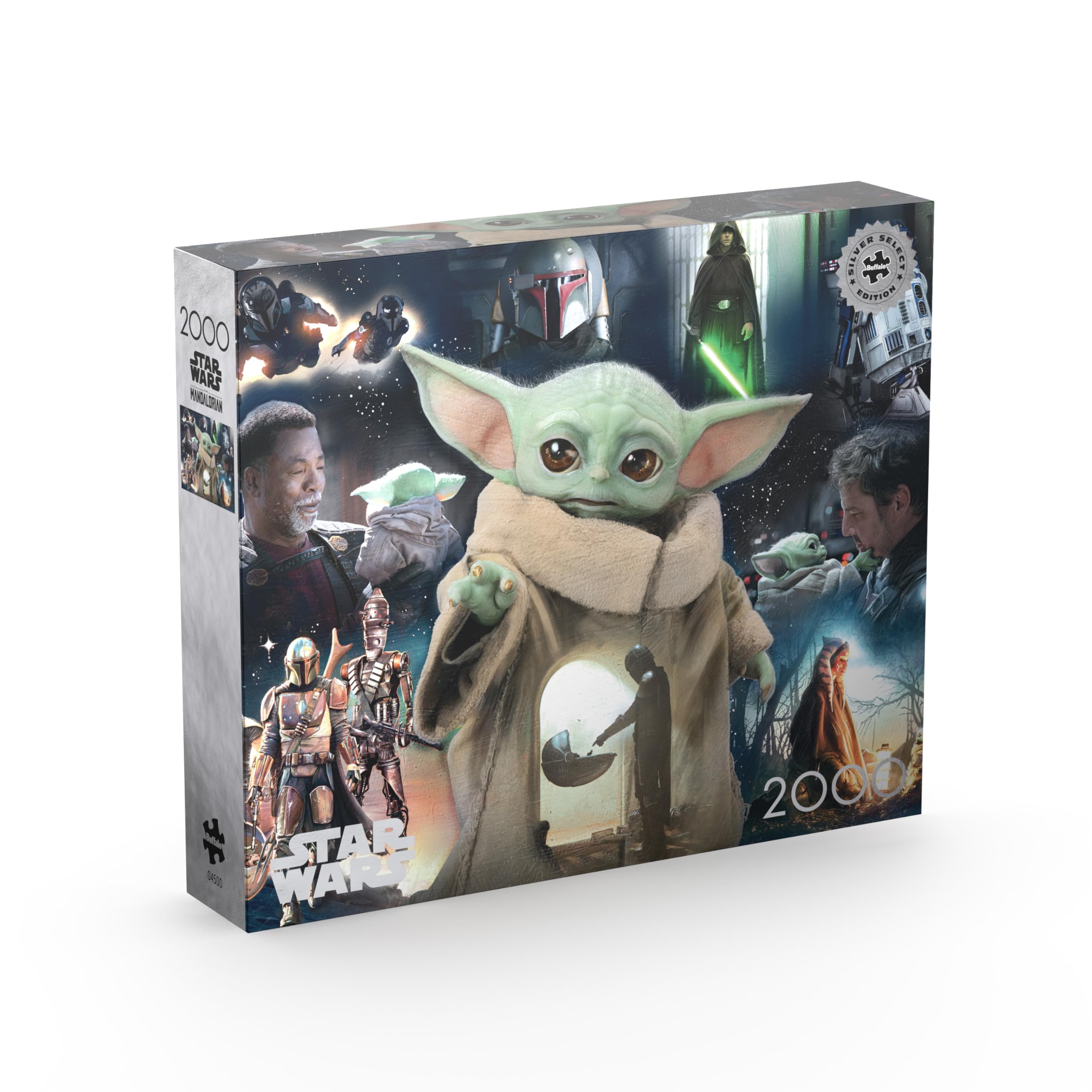 Buffalo Games - Silver Select - Star Wars - Grogu's Journey - 2000 Piece Jigsaw Puzzle for Adults Challenging Puzzle Perfect for Game Nights