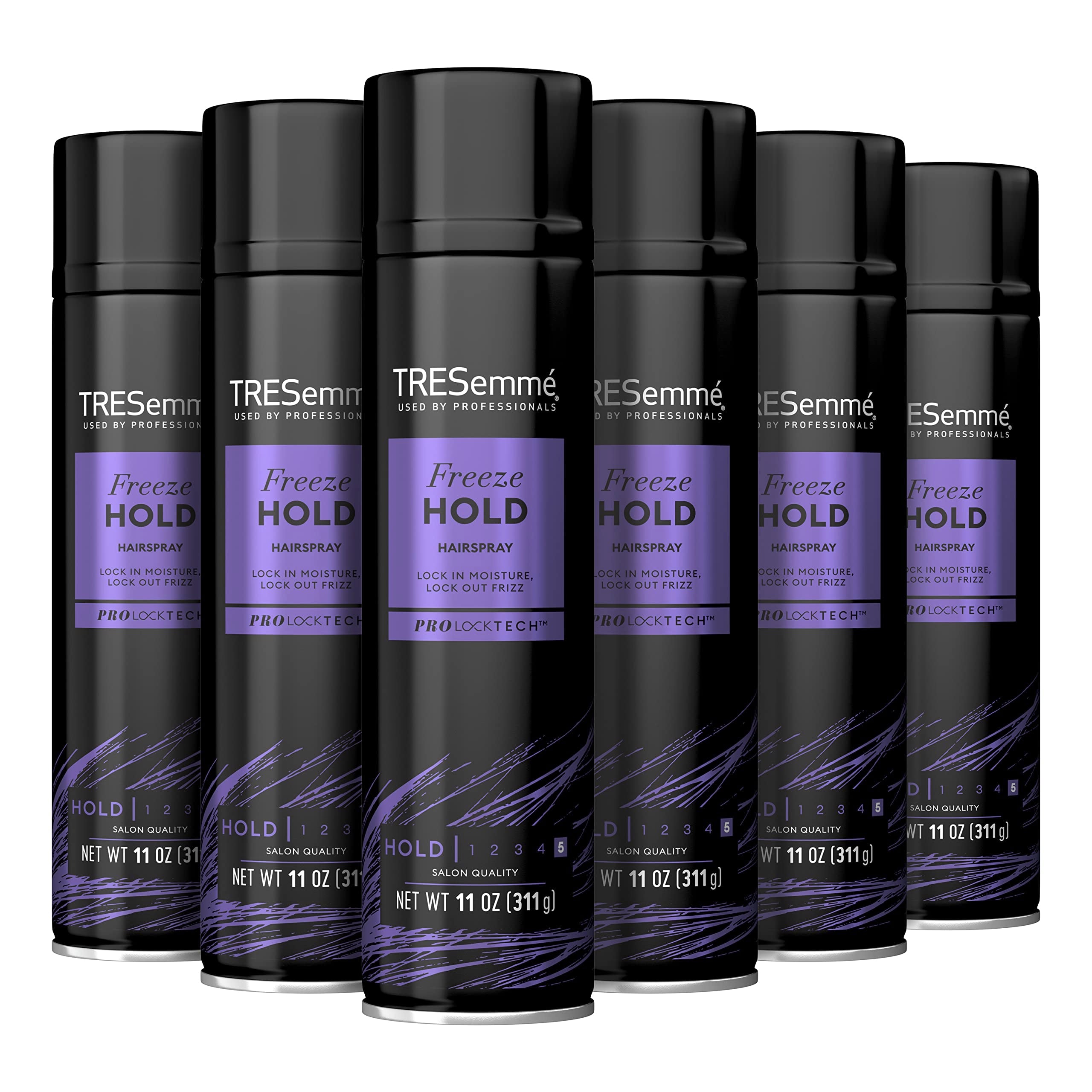 TRESemmé Hairspray Freeze Hold for 24-Hour Frizz Control and All-Day Humidity Resistance 11 Fl Oz