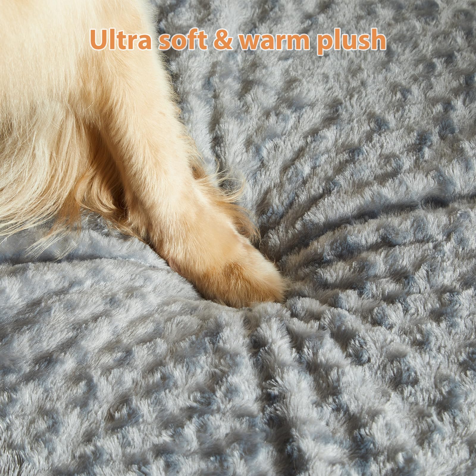 LNSSFFER Washable Dog Beds for Large Dogs, Orthopedic Dog Sofa Bed with Removable Cover & Waterproof Lining, Washable Pet Couch Bed with Sides, Memory Foam Dog Bed for Large Dog & Cat Sleeping, Grey