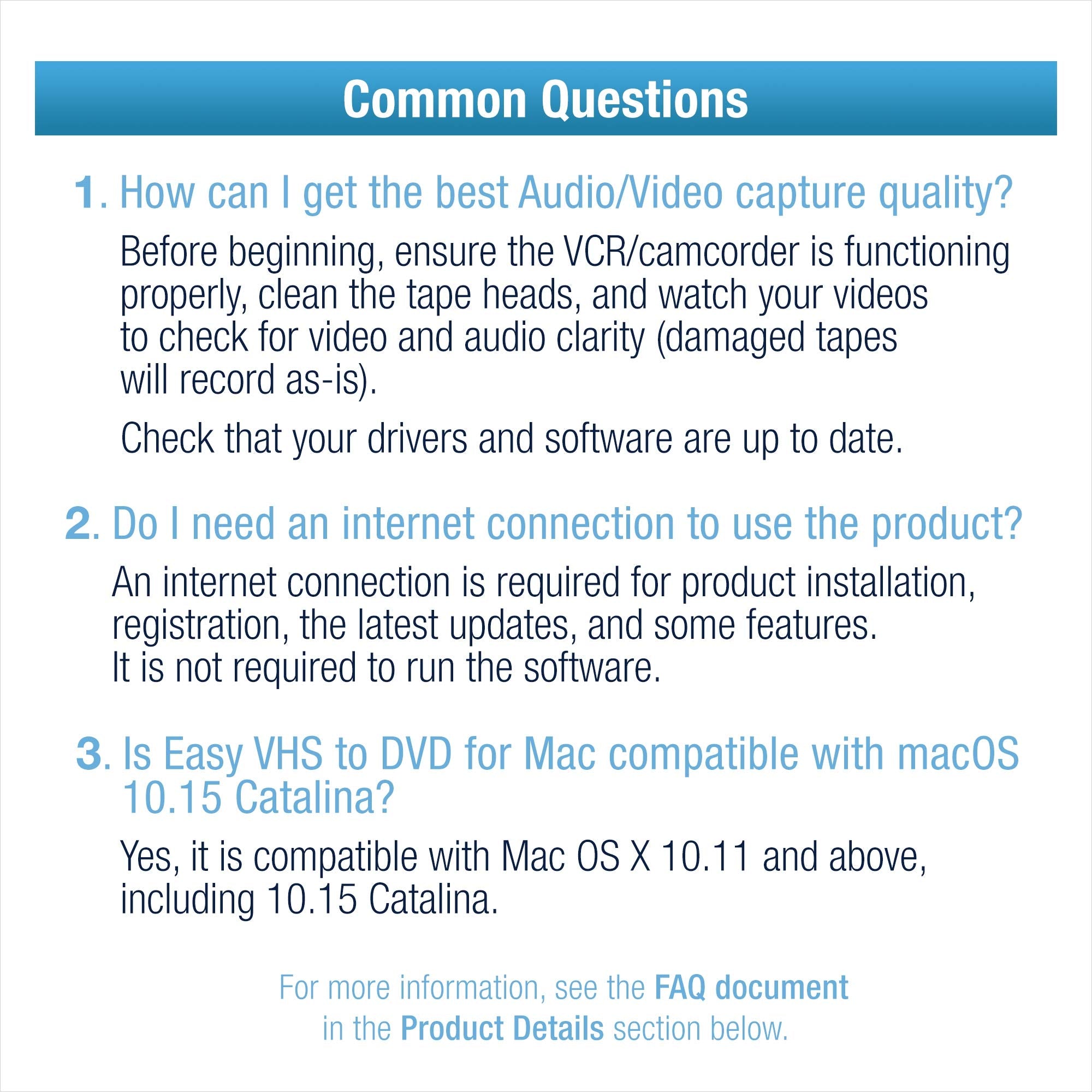 Roxio Easy VHS to DVD for Mac | VHS, Hi8, V8 Video to DVD or Digital Converter [Mac Disc]
