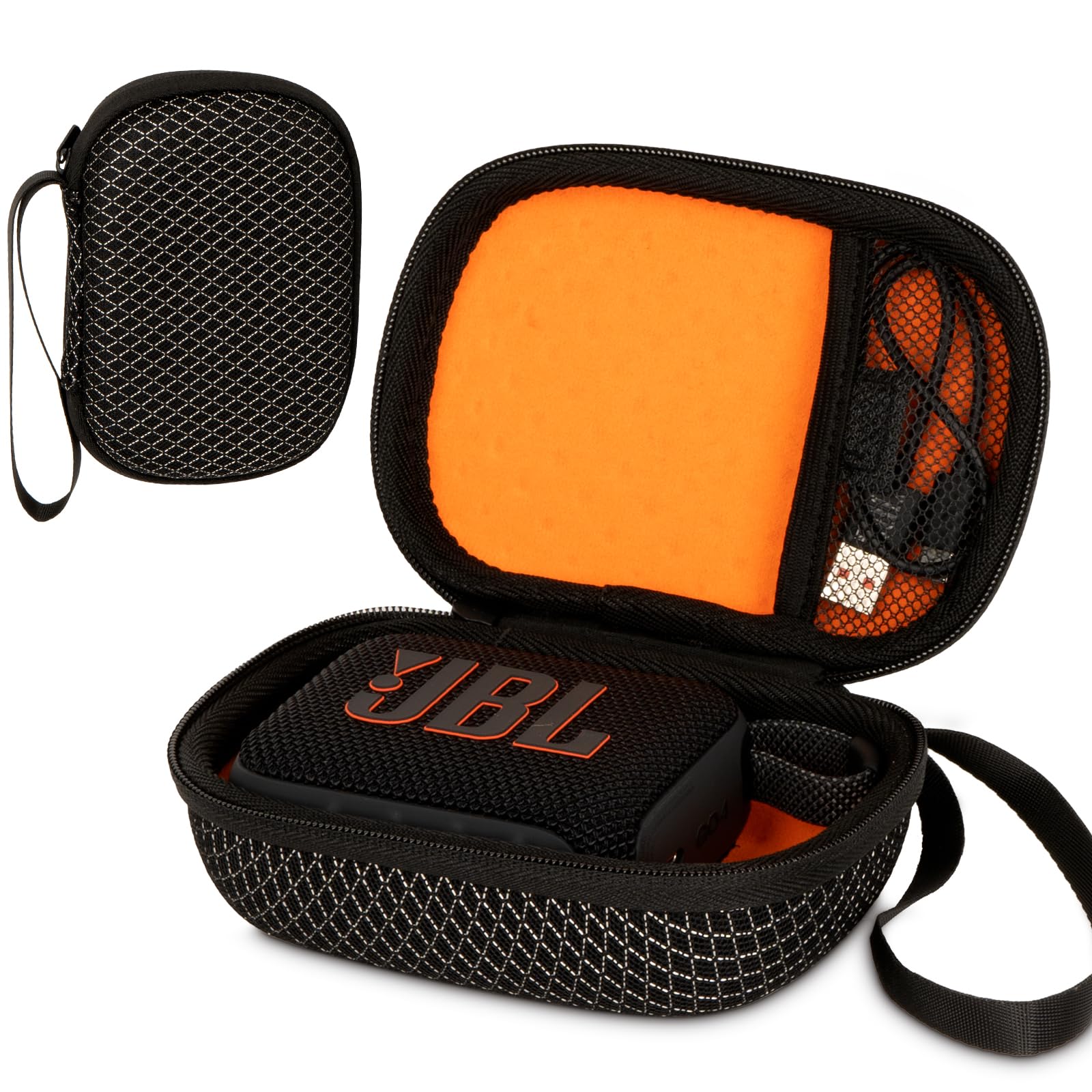 XINGFUDAO Hard Carrying Case Design for JBL Go 4/Go 3/Go 3 Eco Portable Speaker - Travel Protective Storage Bag