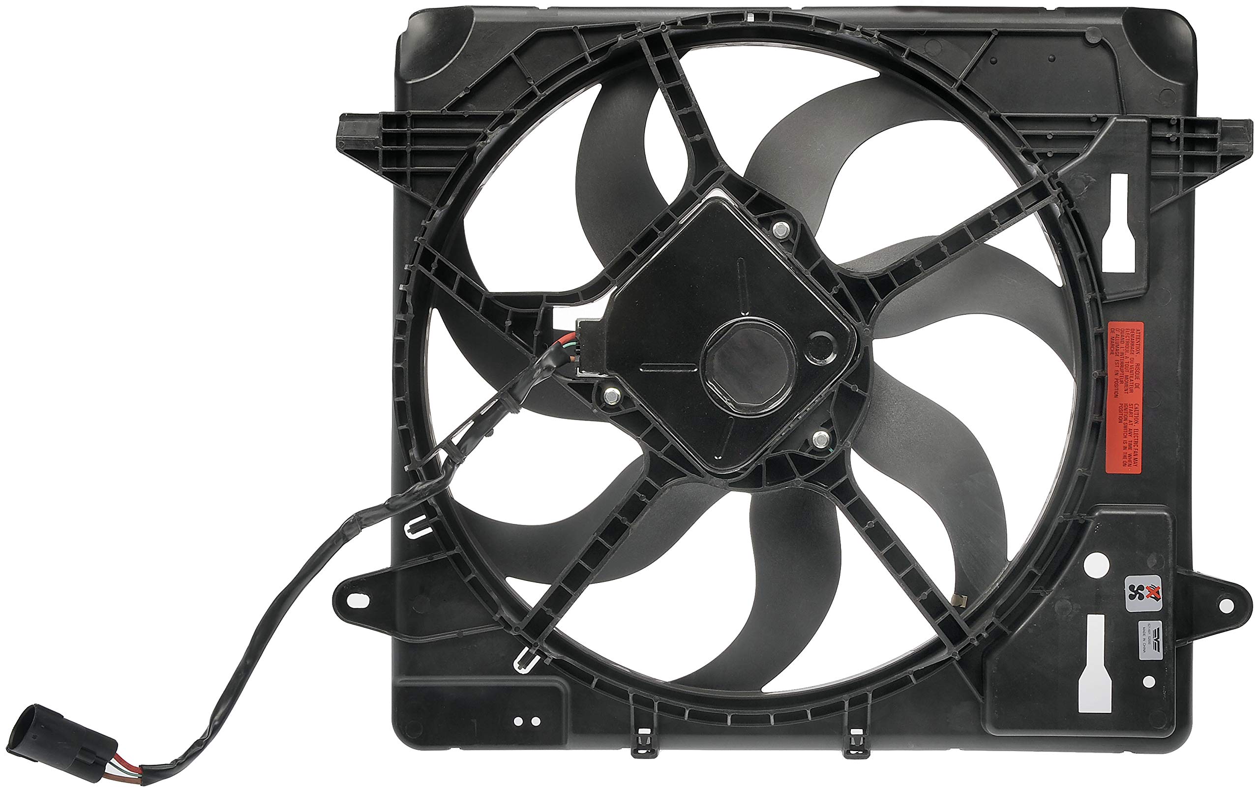 Dorman 621-601 Engine Cooling Fan Assembly Compatible with Select Jeep Models