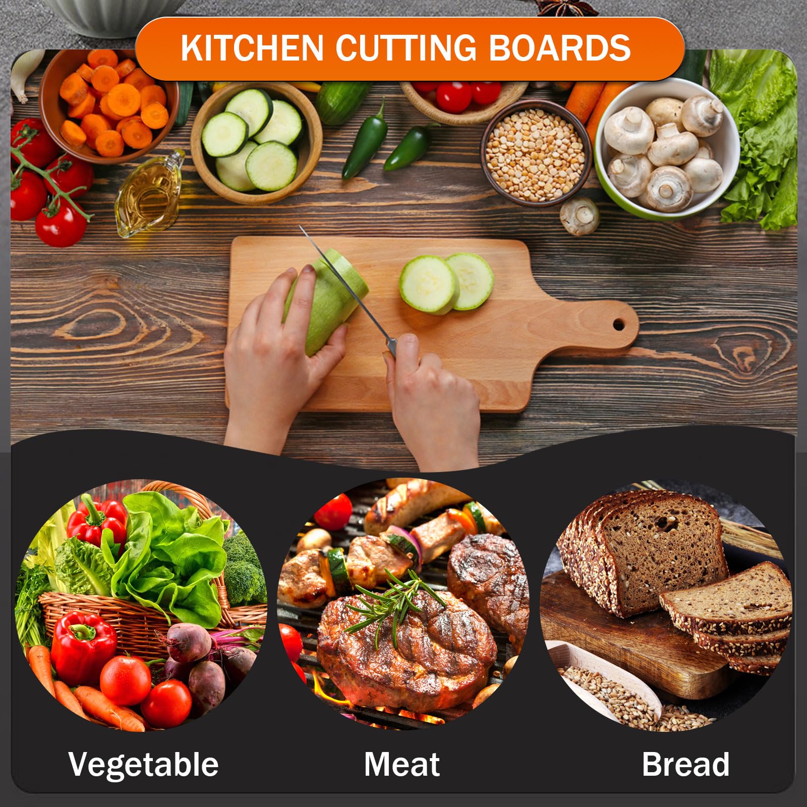 24 Pcs Thicken Bamboo Cutting Board Bulk 11x5 Inch Personalized Wood Chopping Board Customized Laser Engraving Serving Charcuterie Boards for Wedding Mother's Day Housewarming Present,0.39" Thick