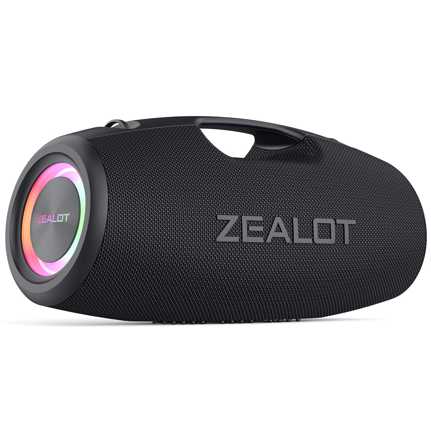 ZEALOT Bluetooth Speaker, Bluetooth Speaker,120W Portable Speaker with Booming Bass,IP67 Waterproof Speaker with LED Light, PowerBank,Bluetooth 5.2,Outdoor Speakers for Camping,Beach,Gifts