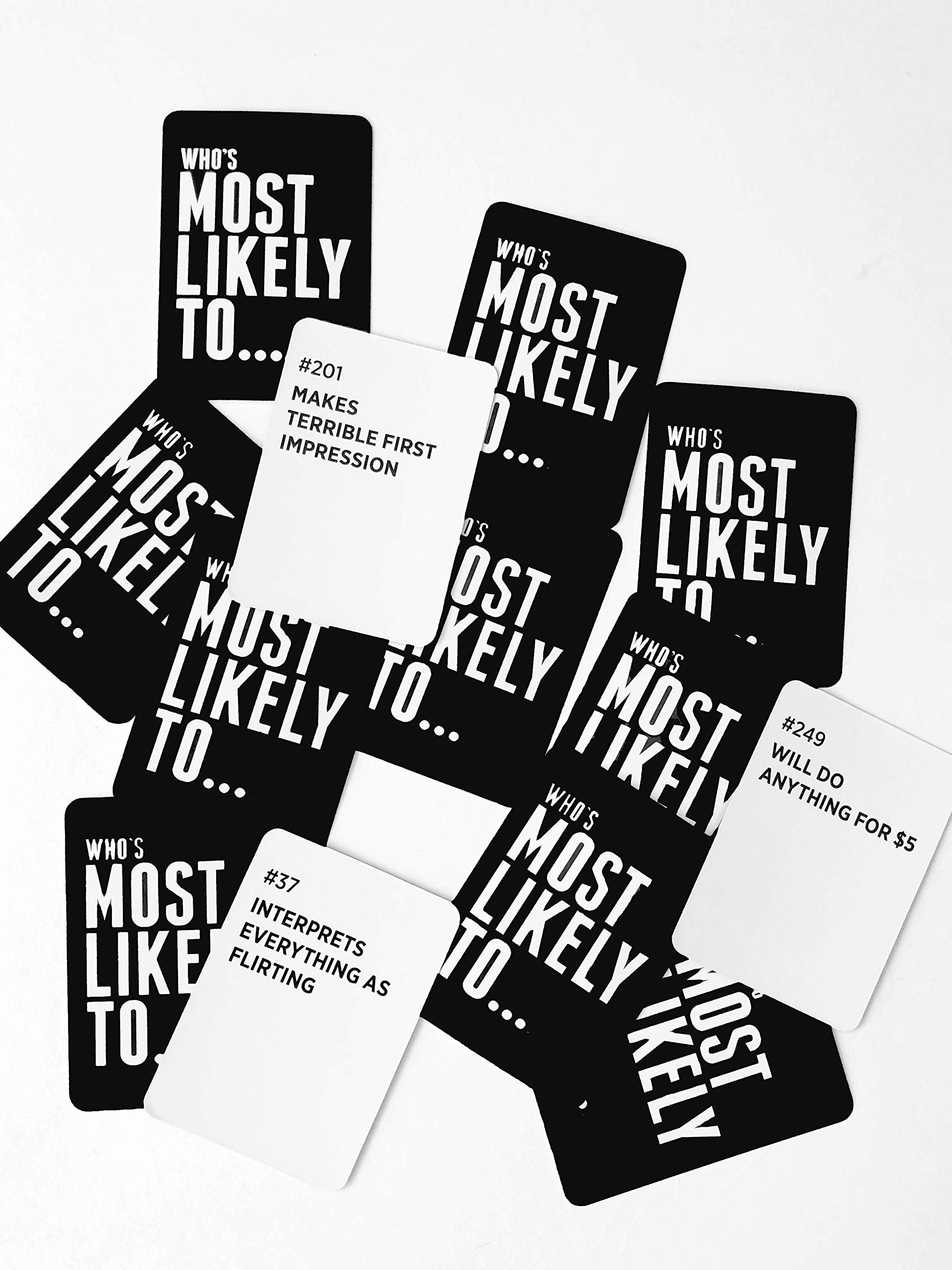 DSS Games Who's Most Likely to... Kinda Clean Family Edition [A Party Game]