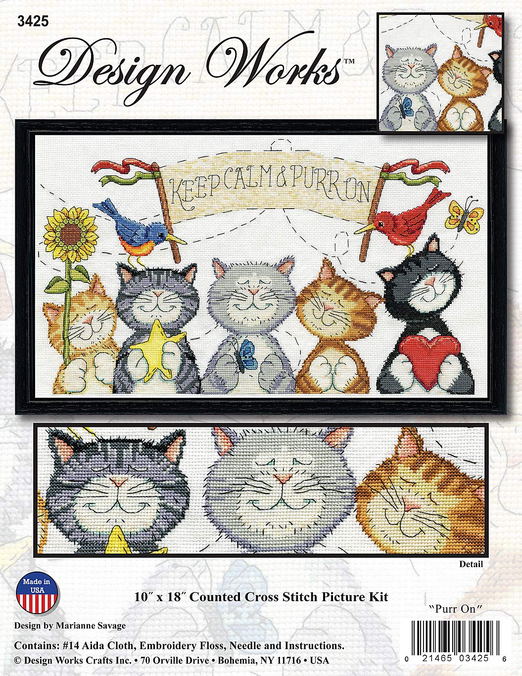 Design Works Crafts Counted Cross Stitch Kit, Various