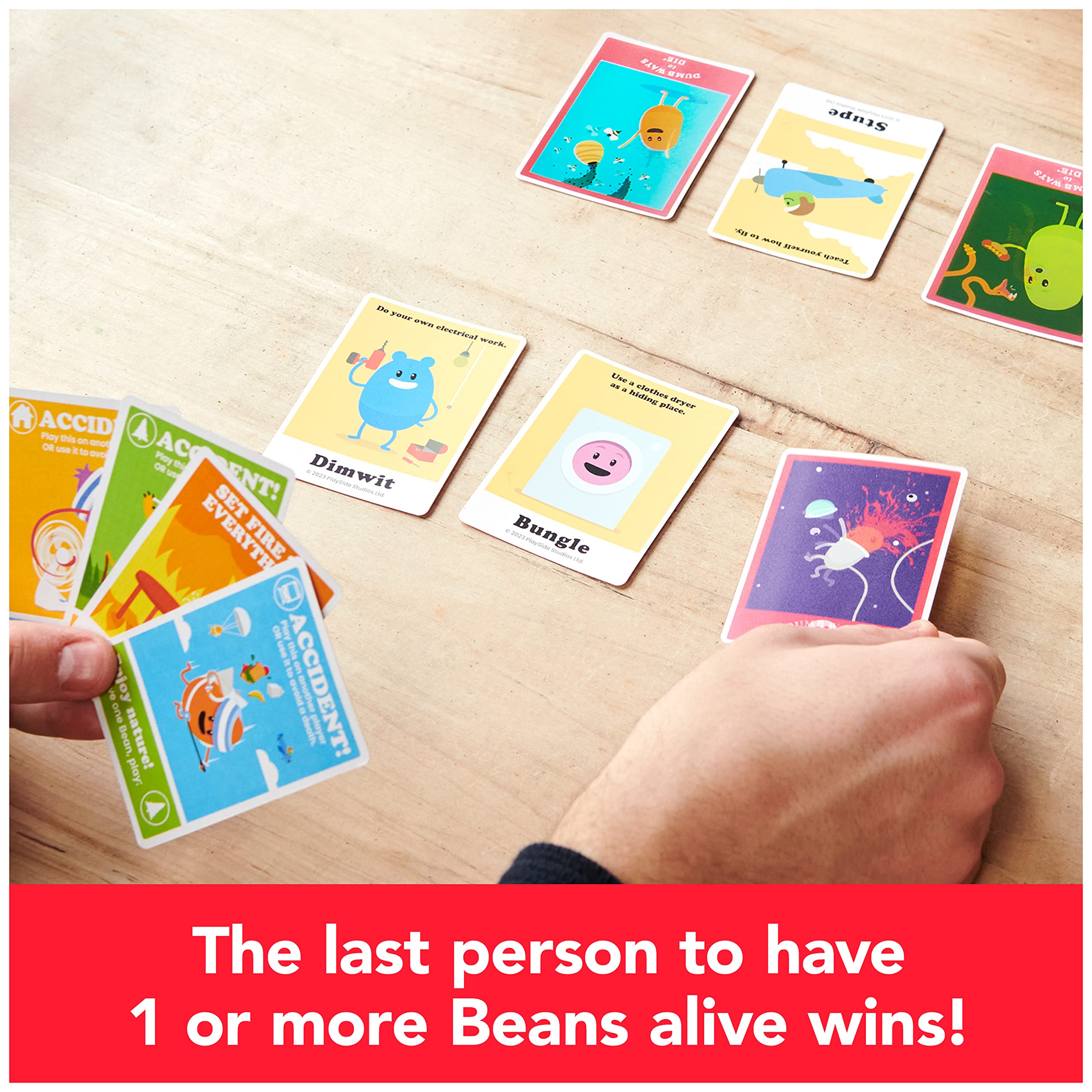 Spin Master Games, Dumb Ways to Die, The Viral Hit Card Game for College, Birthday Games, Friendsgiving Game, Party Games, Fun Games, for Ages 12+