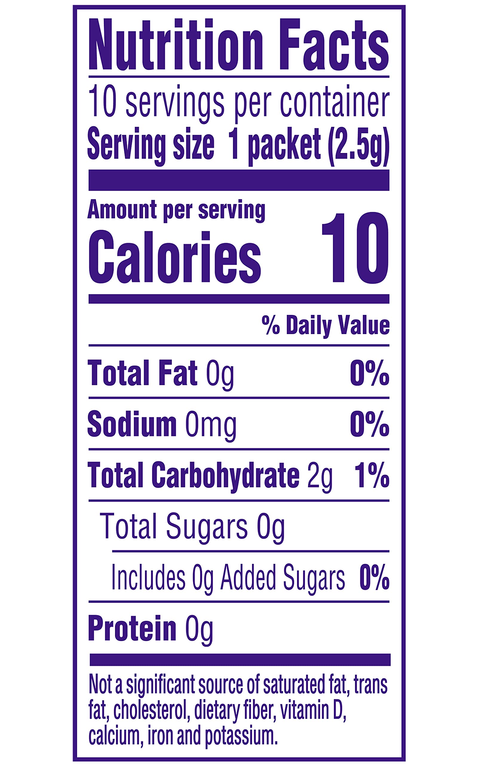 Crystal Light Citrus On-The-Go Powdered Drink Mix with Caffeine, 10 ct. (Pack of 5)